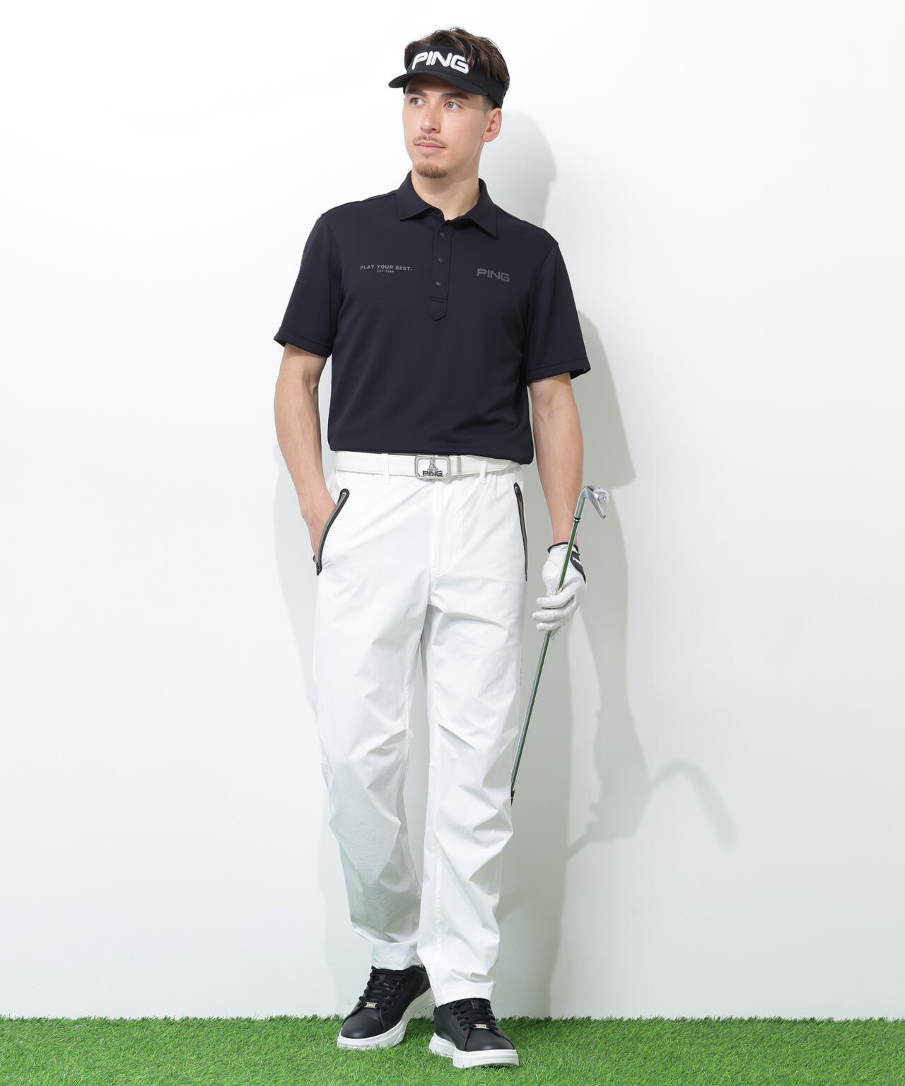 180cm C:96 W:80 H:93 着用サイズ:L