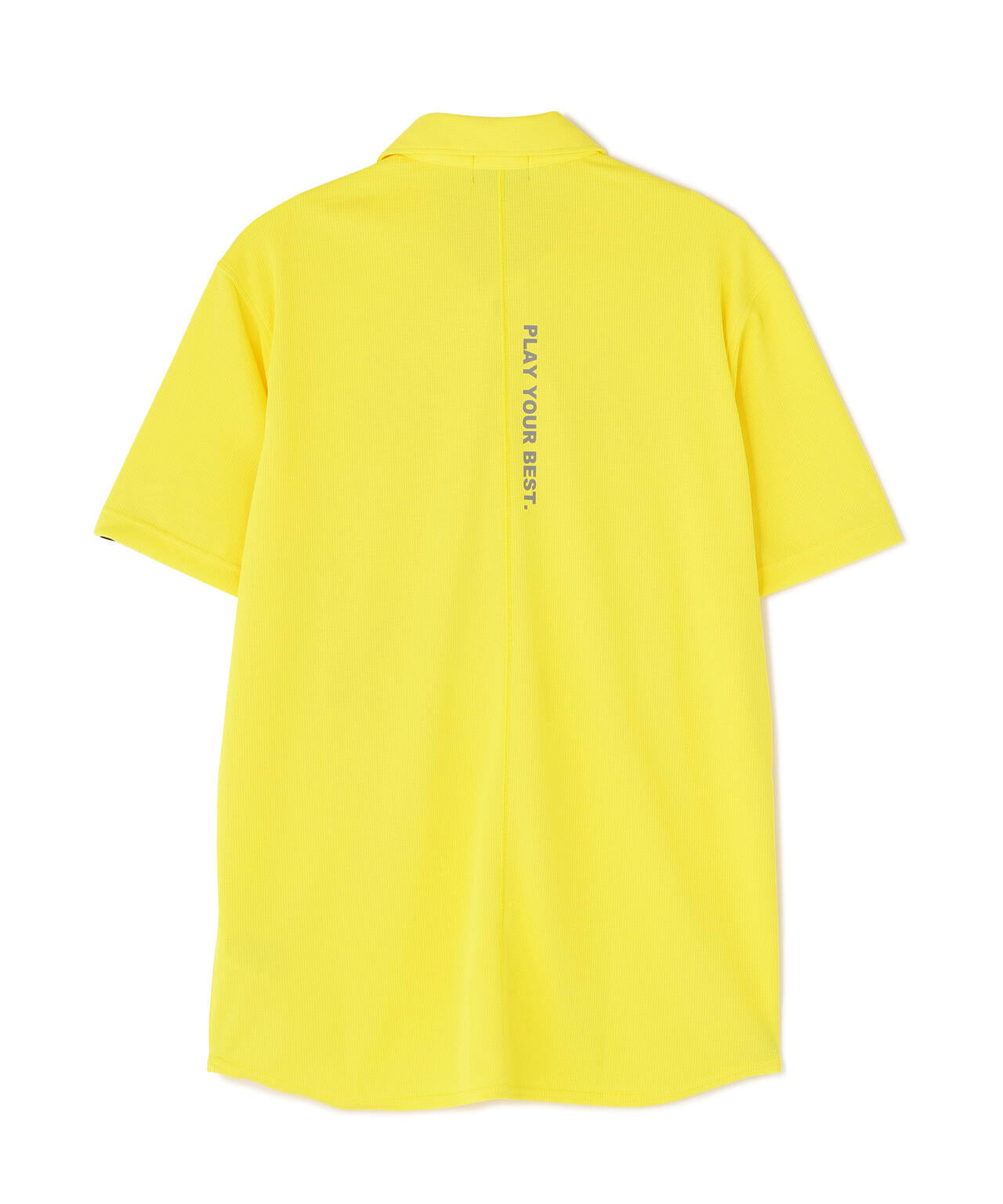 【PING APPAREL】アセイヤーン裏ワッフル半袖ポロシャツ <PERFORMANCE> (MENS)