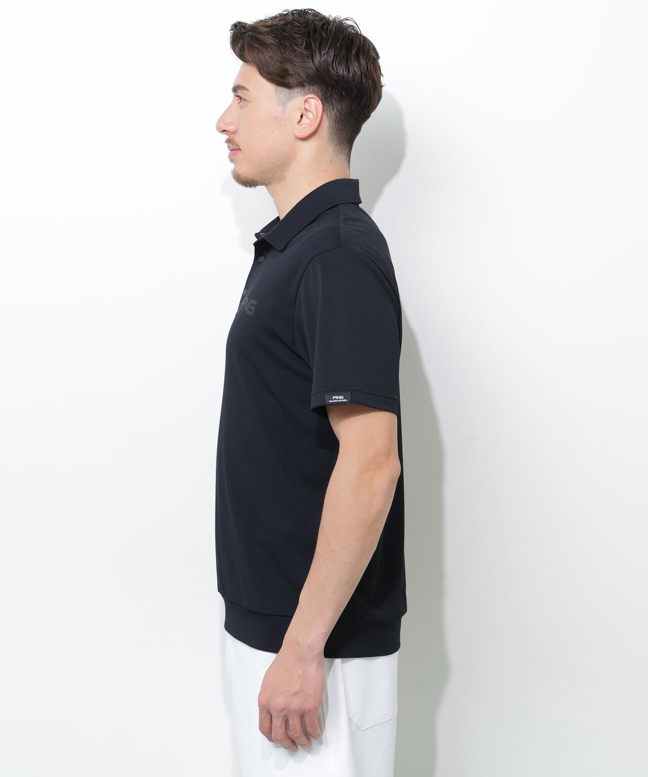 【PING APPAREL】PING SUPER SHELTER05タックアウト半袖カノコポロシャツ<PERFORMANCE>(MENS)