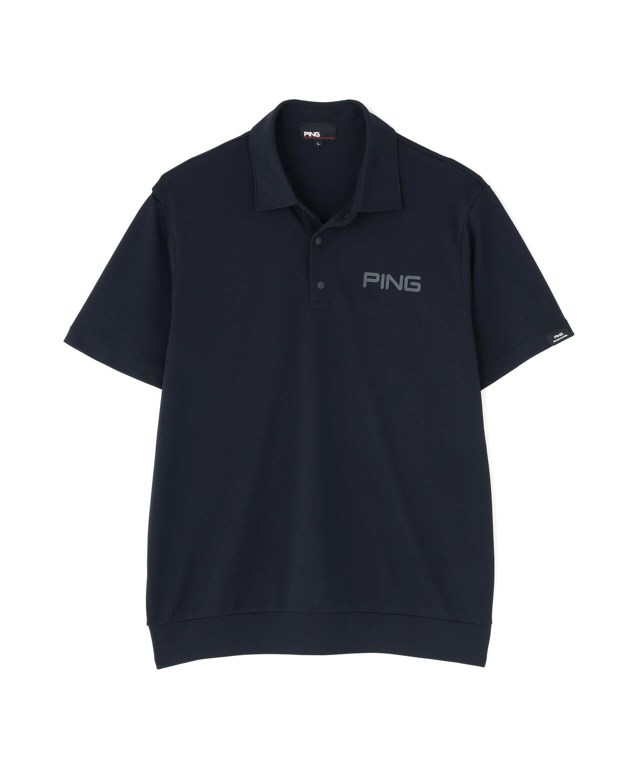 【PING APPAREL】PING SUPER SHELTER05タックアウト半袖カノコポロシャツ<PERFORMANCE>(MENS)