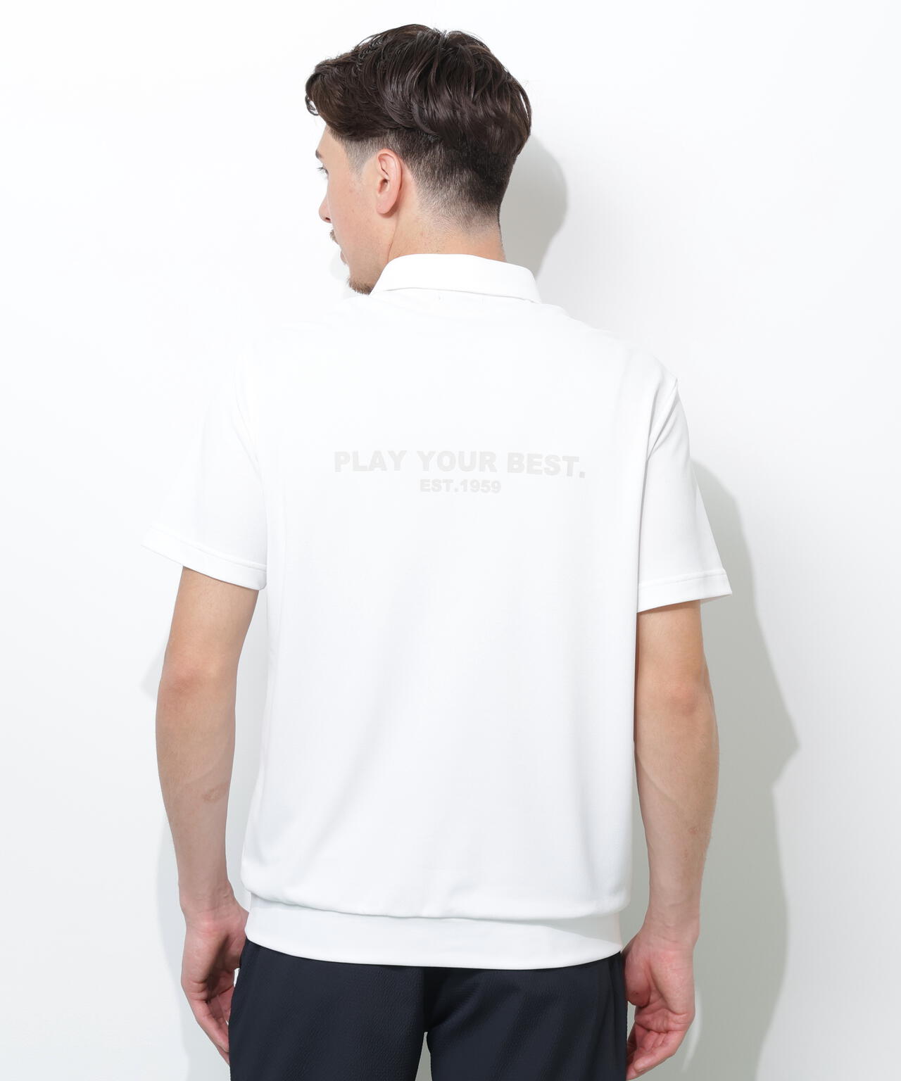 【PING APPAREL】PING SUPER SHELTER05タックアウト半袖カノコポロシャツ<PERFORMANCE>(MENS)