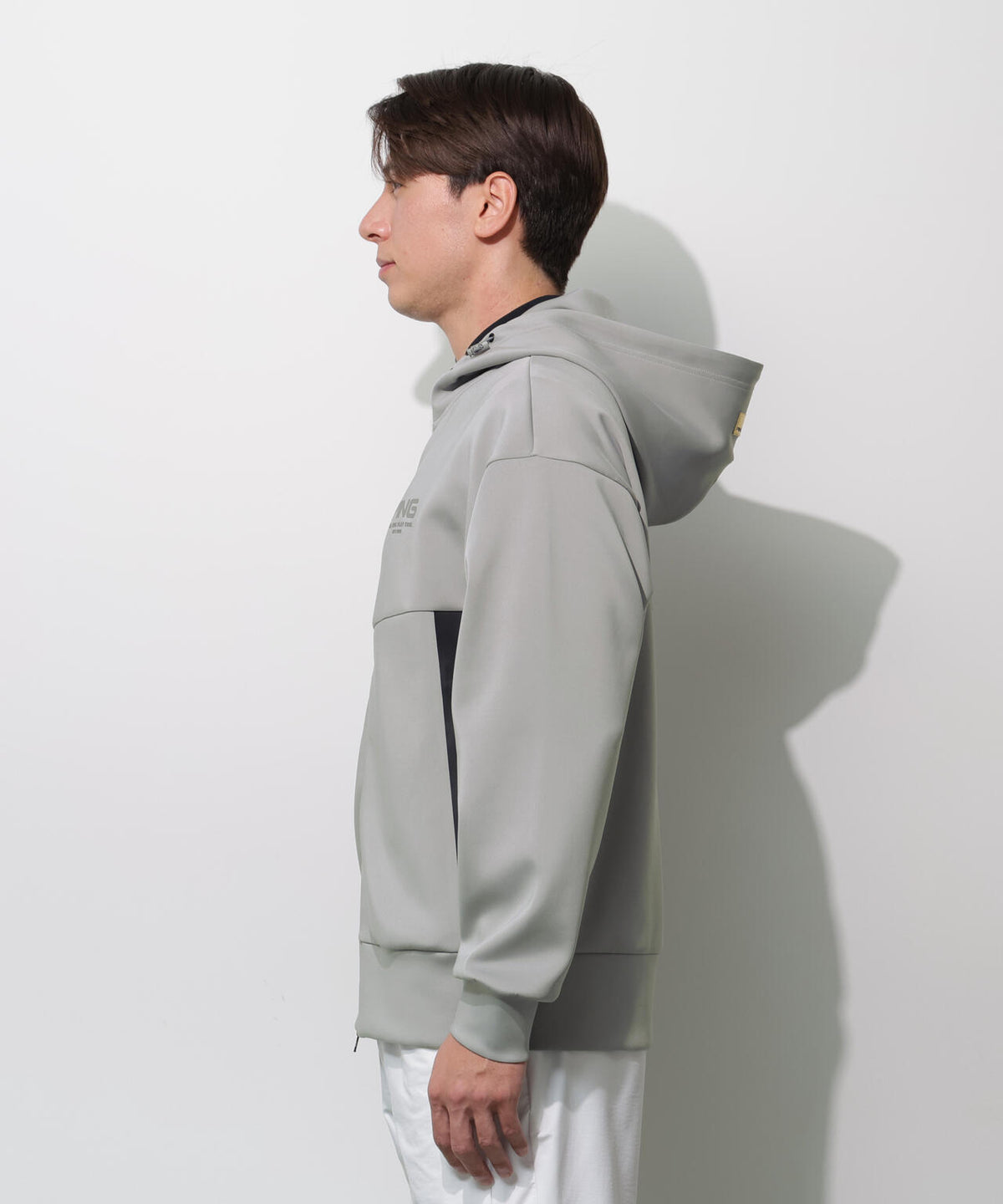 【PING APPAREL】ダンボールニットフルジップフーディー <GOLD> (MENS)