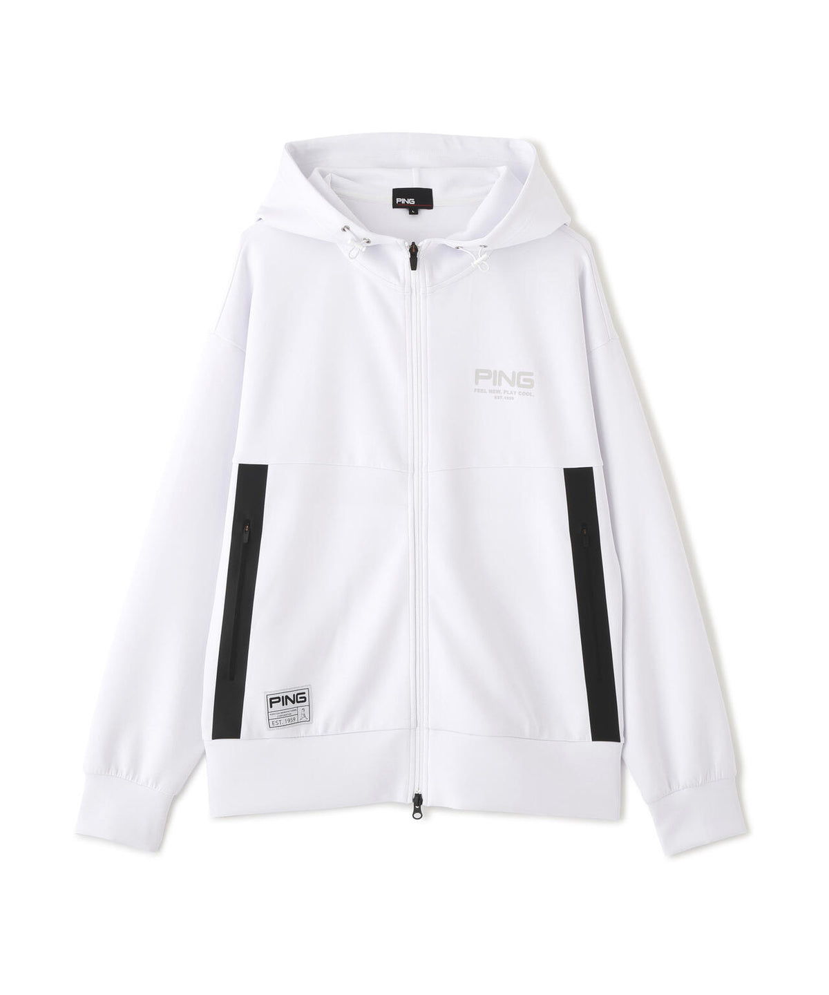 【PING APPAREL】ダンボールニットフルジップフーディー <GOLD> (MENS)