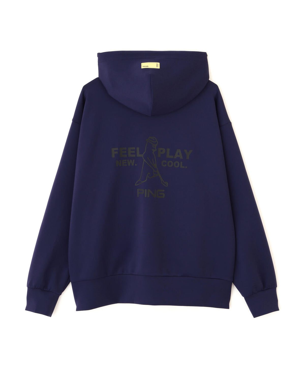 【PING APPAREL】ダンボールニットフルジップフーディー <GOLD> (MENS)