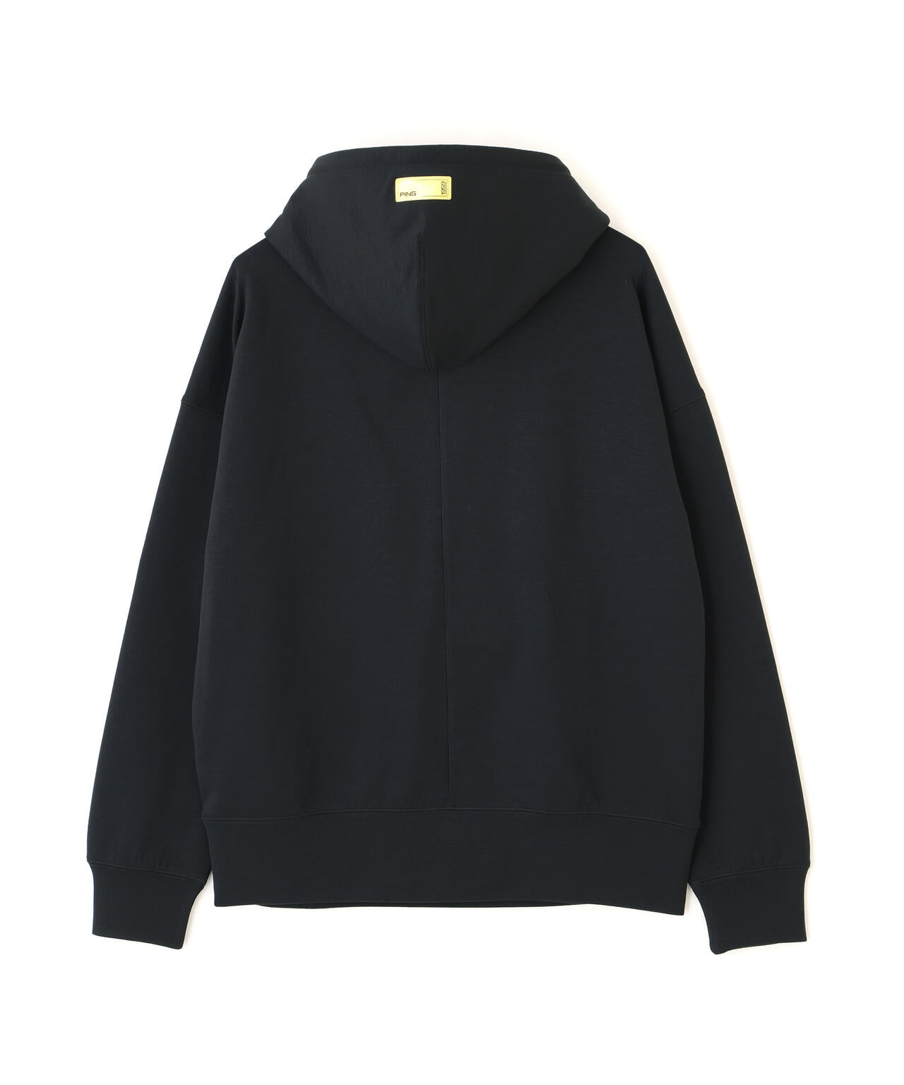 【PING APPAREL】全方向ストレッチ 接結裏メッシュスウェットフーディプルオーバー <GOLD> (MENS)