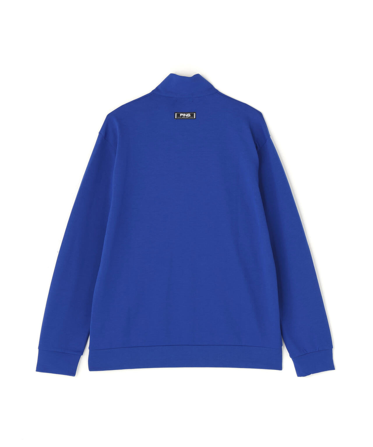 【PING APPAREL】全方向ストレッチダブルフェイスドライミックスアイストーンハーフジップカットソー <NATIVE> (MENS)