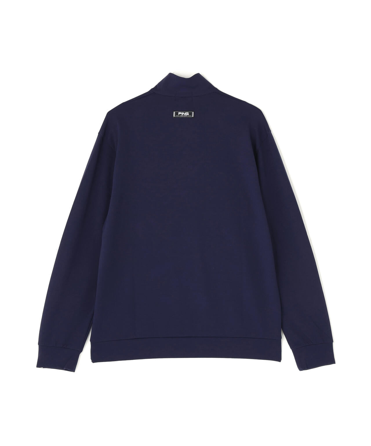 【PING APPAREL】全方向ストレッチダブルフェイスドライミックスアイストーンハーフジップカットソー <NATIVE> (MENS)