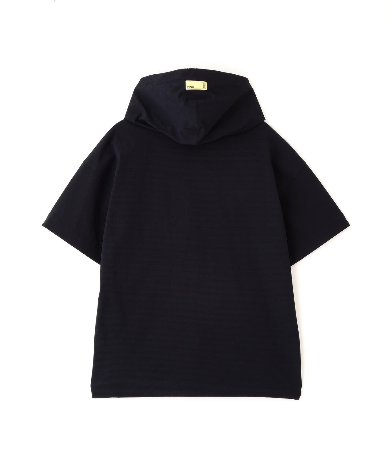 【PING APPAREL】遮熱変形カノコ半袖フーディプルオーバー <GOLD> (MENS)