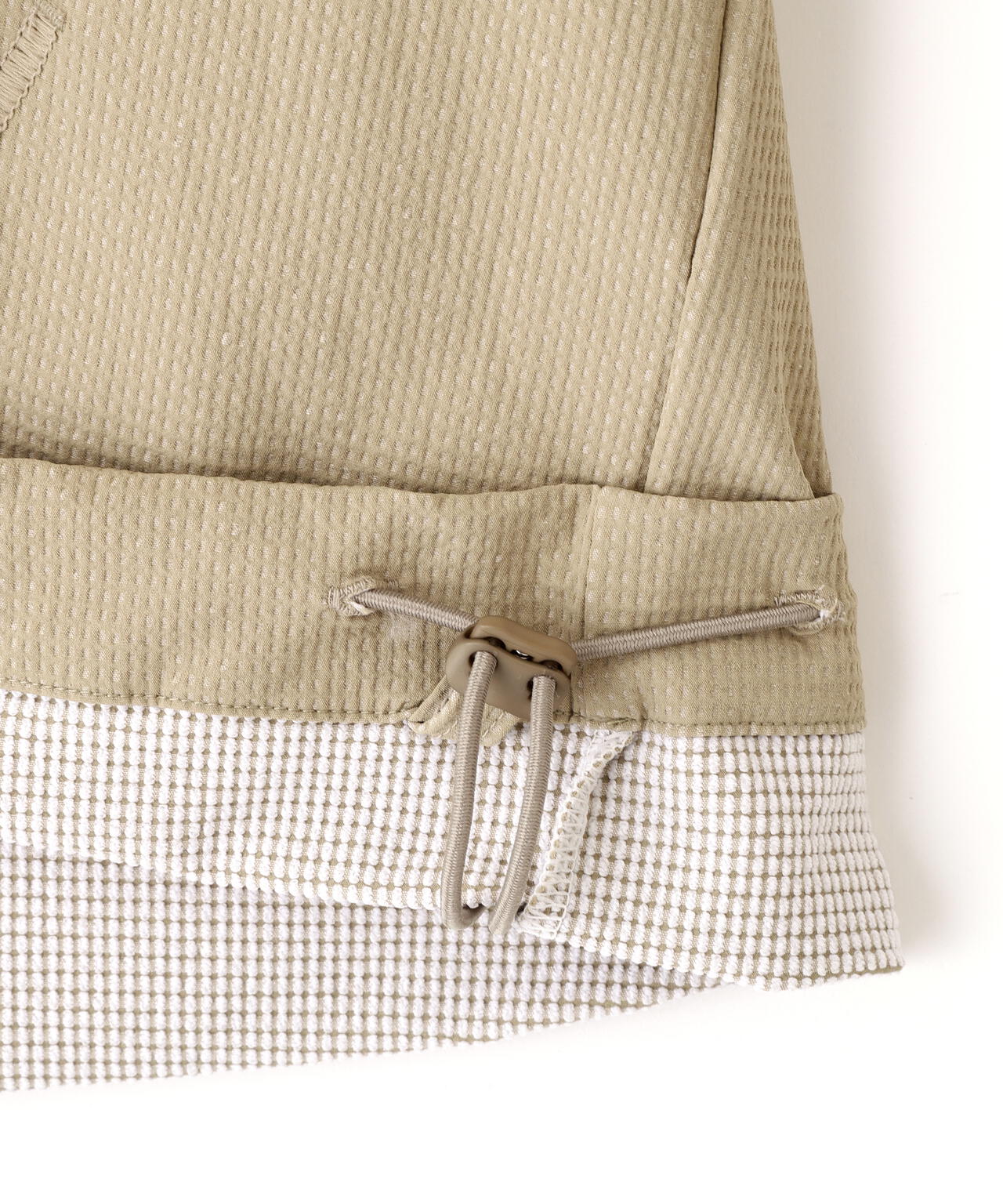 【PING APPAREL】遮熱変形カノコ半袖フーディプルオーバー <GOLD> (MENS)