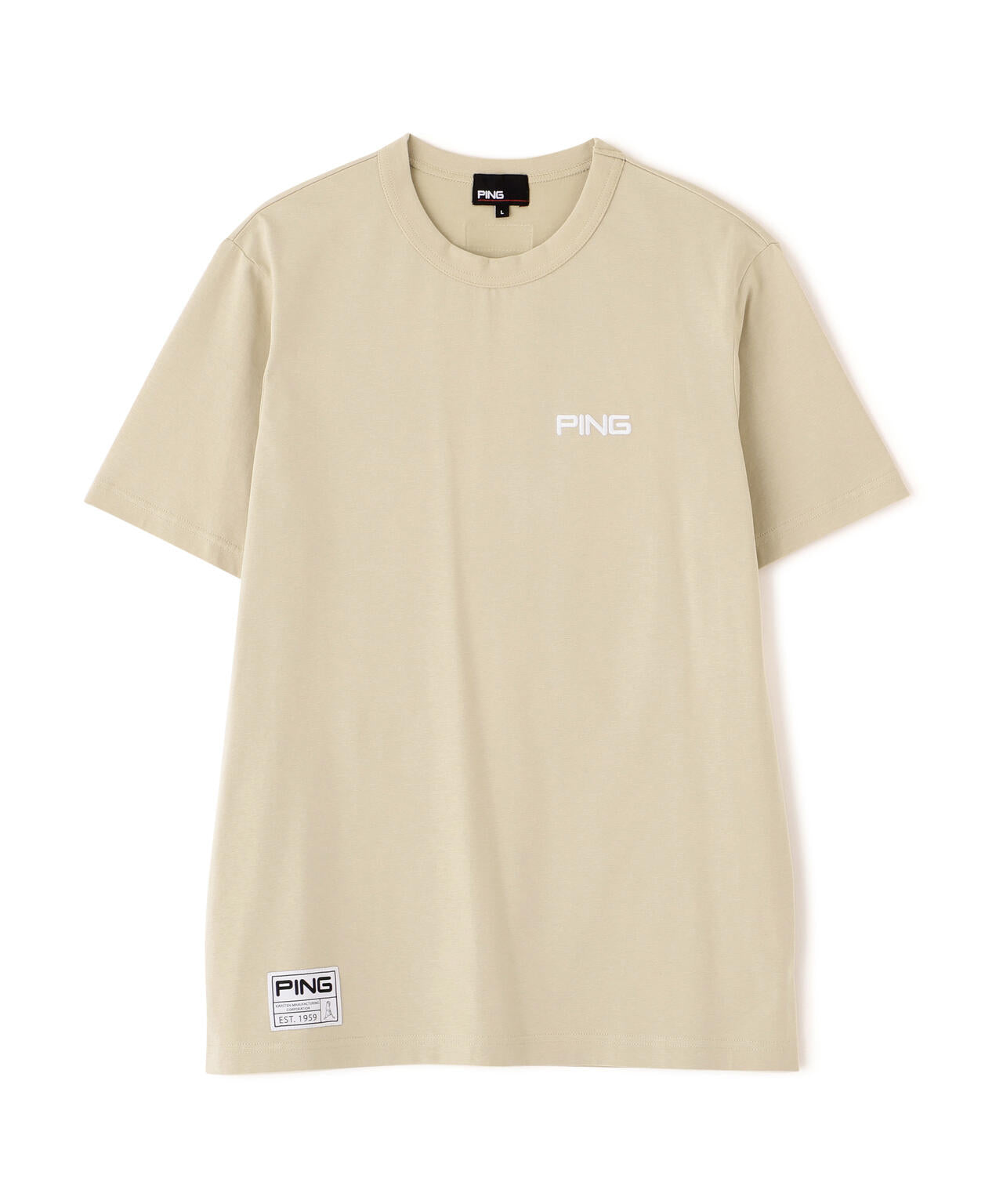 【PING APPAREL】PEカノコTシャツ <GOLD> (MENS)