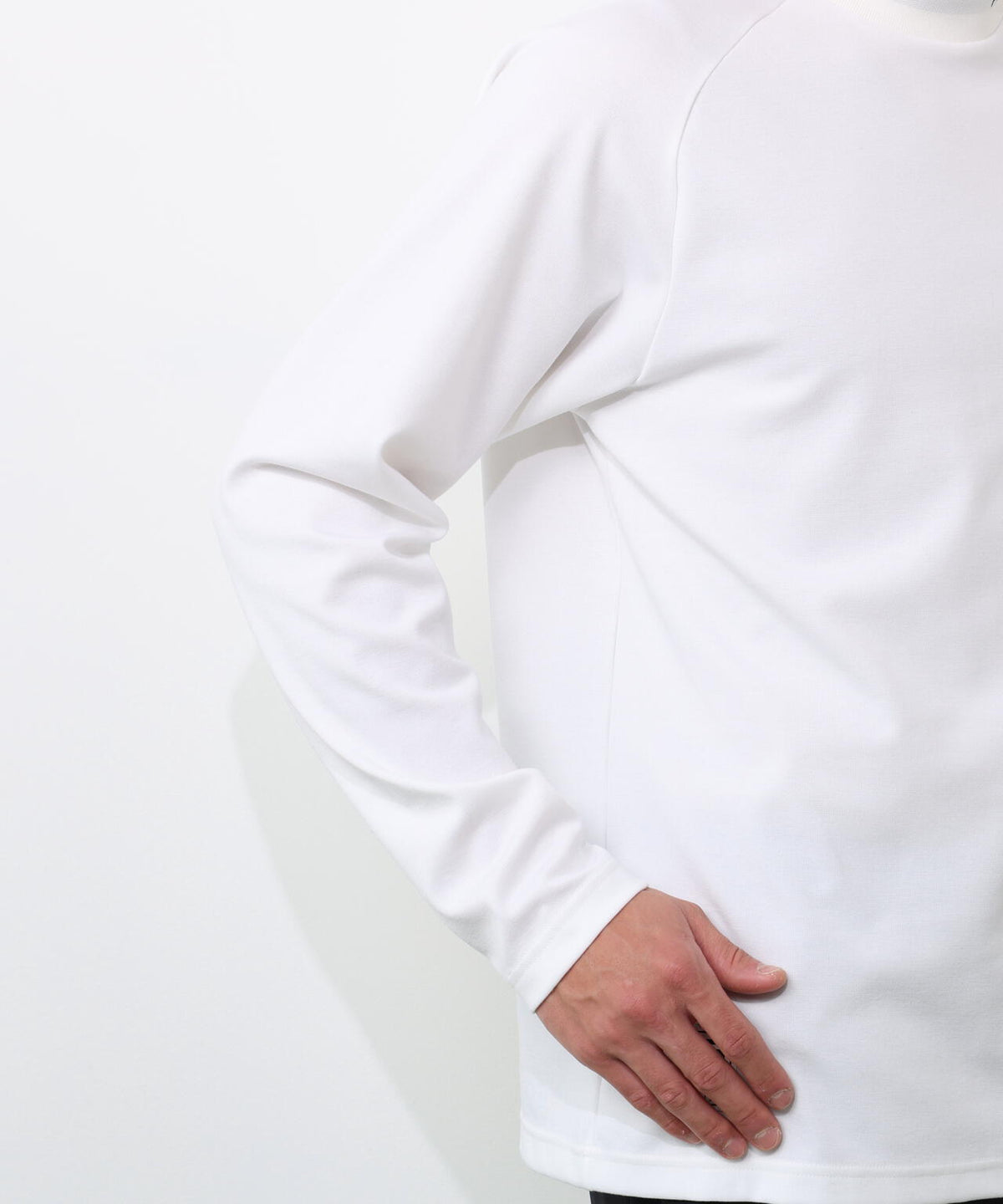 【PING APPAREL】冷感ポンチハイネックシャツ <GOLD> (MENS)
