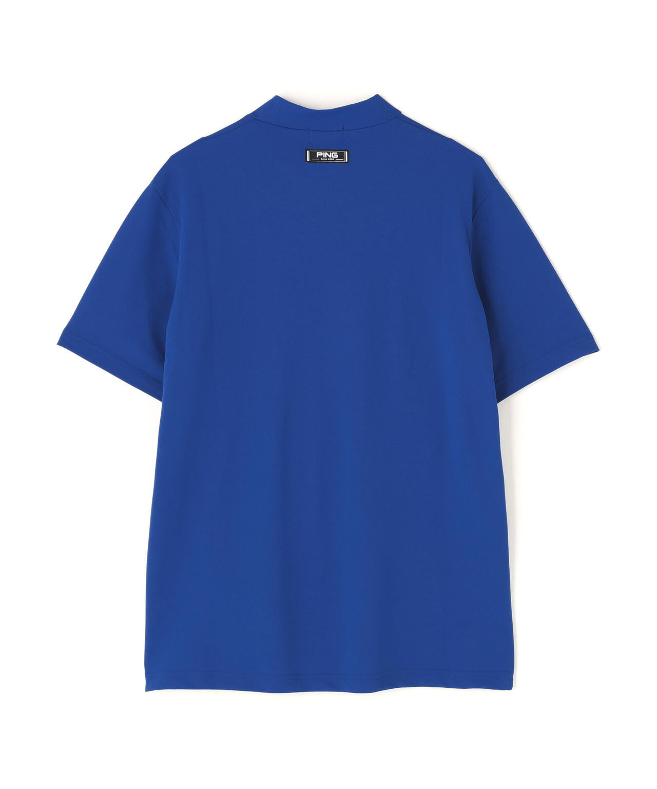【PING APPAREL】アップリケ半袖ハイネックシャツ <NATIVE> (MENS)