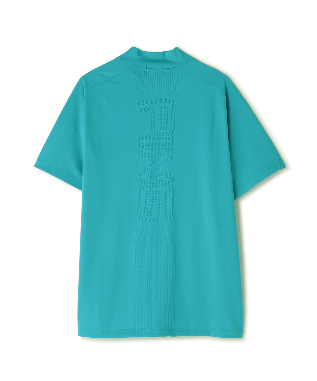 【PING APPAREL】パネルジャカード半袖ハイネックシャツ <PERFORMANCE> (MENS)
