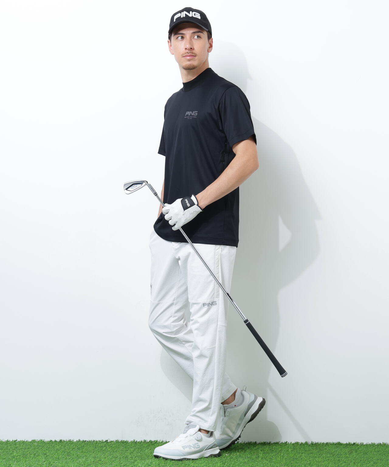 180cm C:96 W:80 H:93 着用サイズ:L