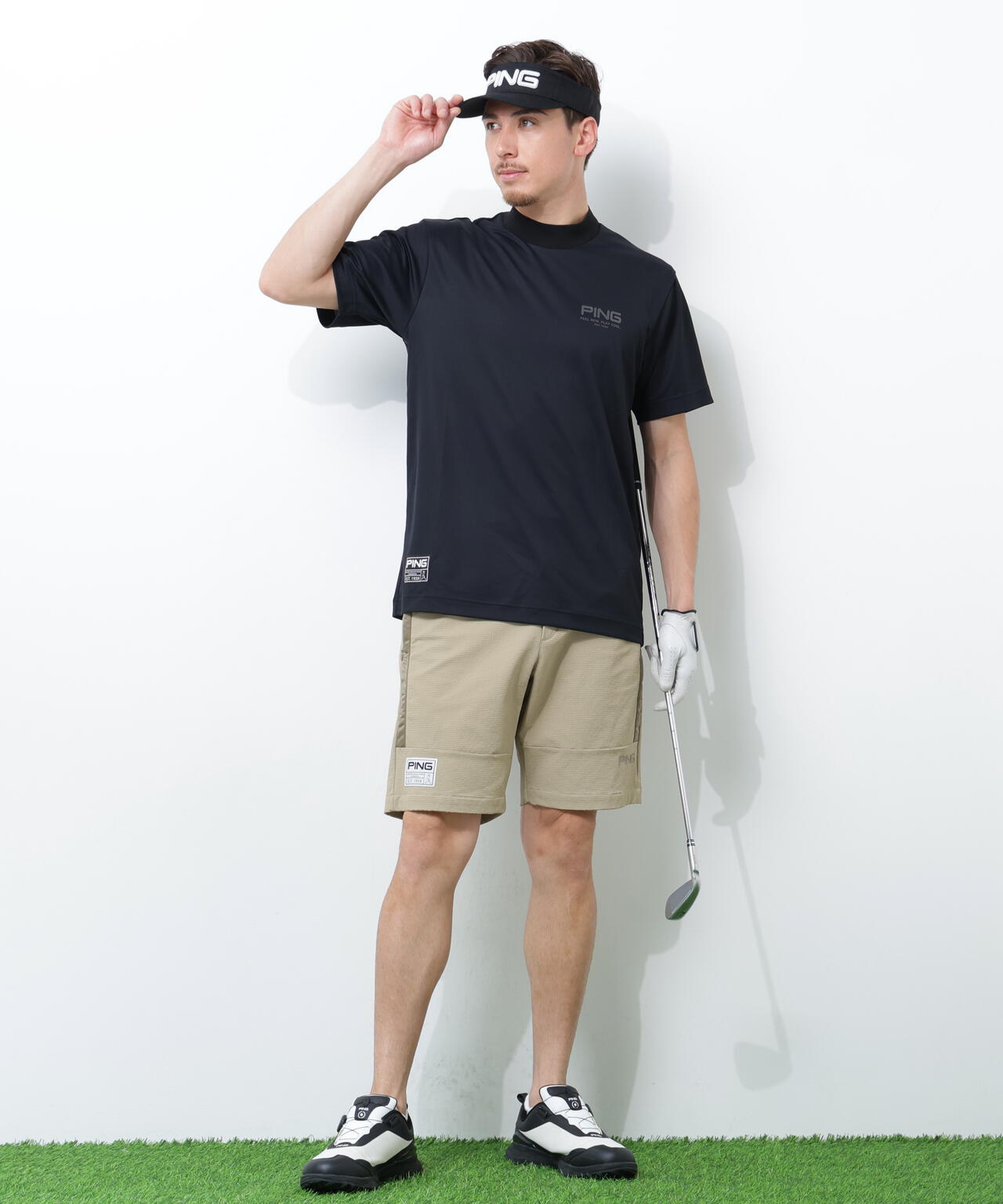 180cm C:96 W:80 H:93 着用サイズ:L
