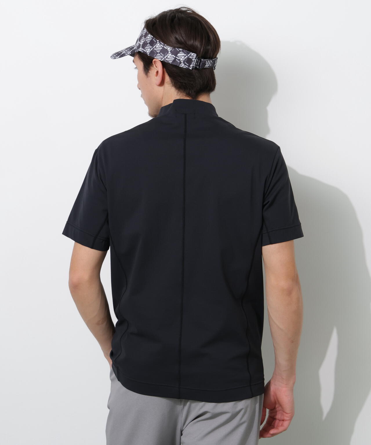 【PING APPAREL】クイックドライ半袖カノコハイネックシャツ <PERFORMANCE> (MENS)