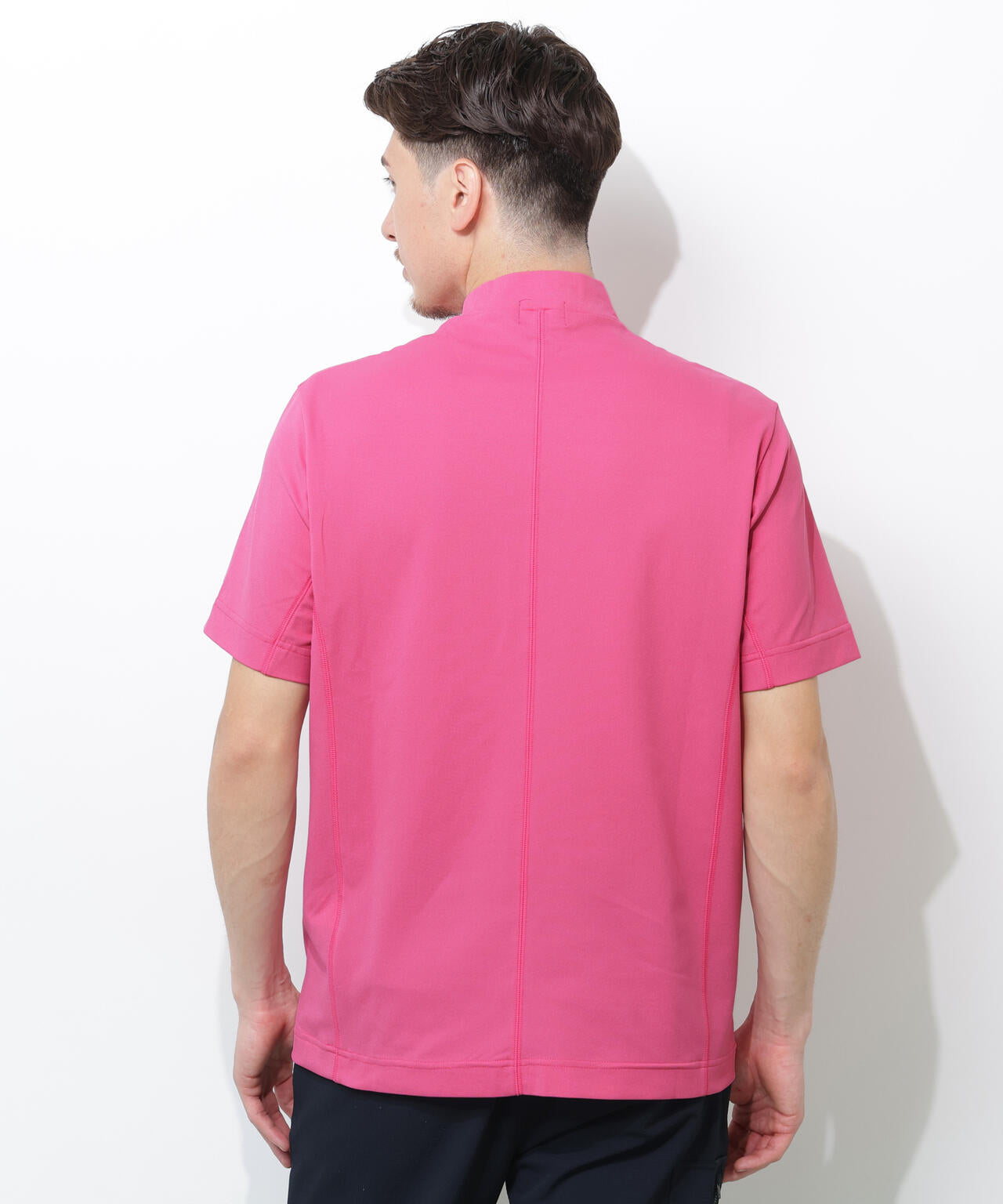 【PING APPAREL】クイックドライ半袖カノコハイネックシャツ <PERFORMANCE> (MENS)