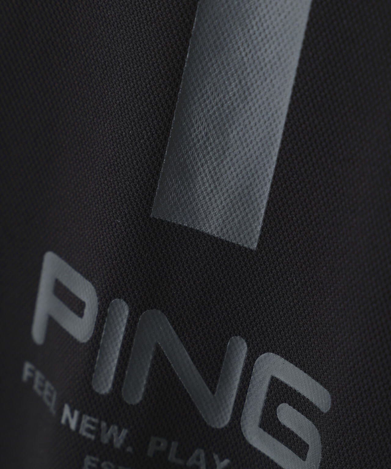 【PING APPAREL】テラカノコ半袖ハイネックシャツ <GOLD> (MENS)