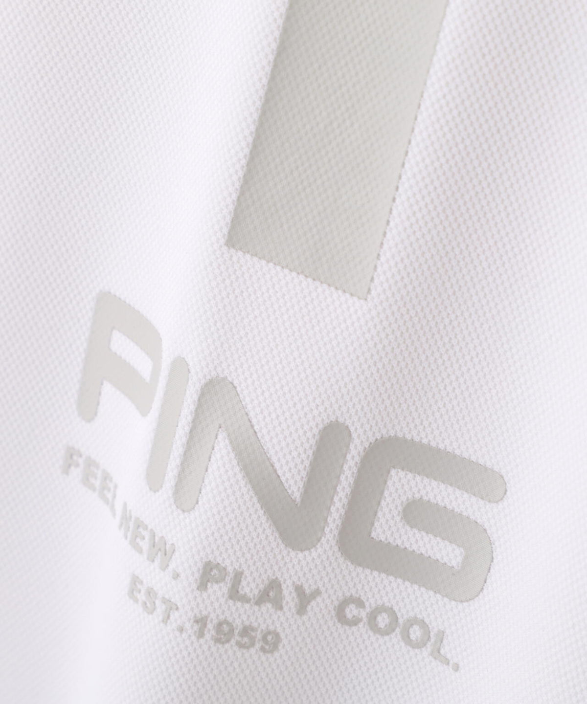 【PING APPAREL】【UVカット・吸水速乾】テラカノコ半袖ハイネックシャツ <GOLD> (MENS)