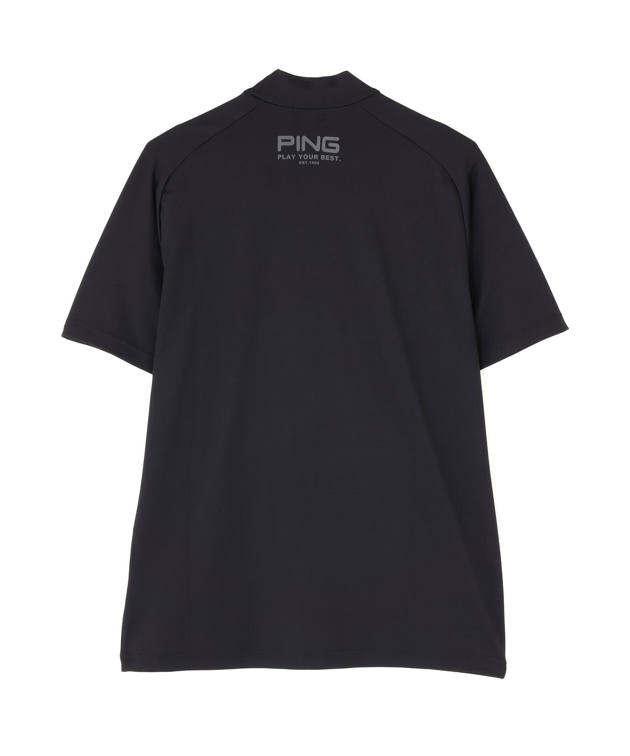 【PING APPAREL】テラカノコ半袖ハイネックシャツ <PERFORMANCE> (MENS)