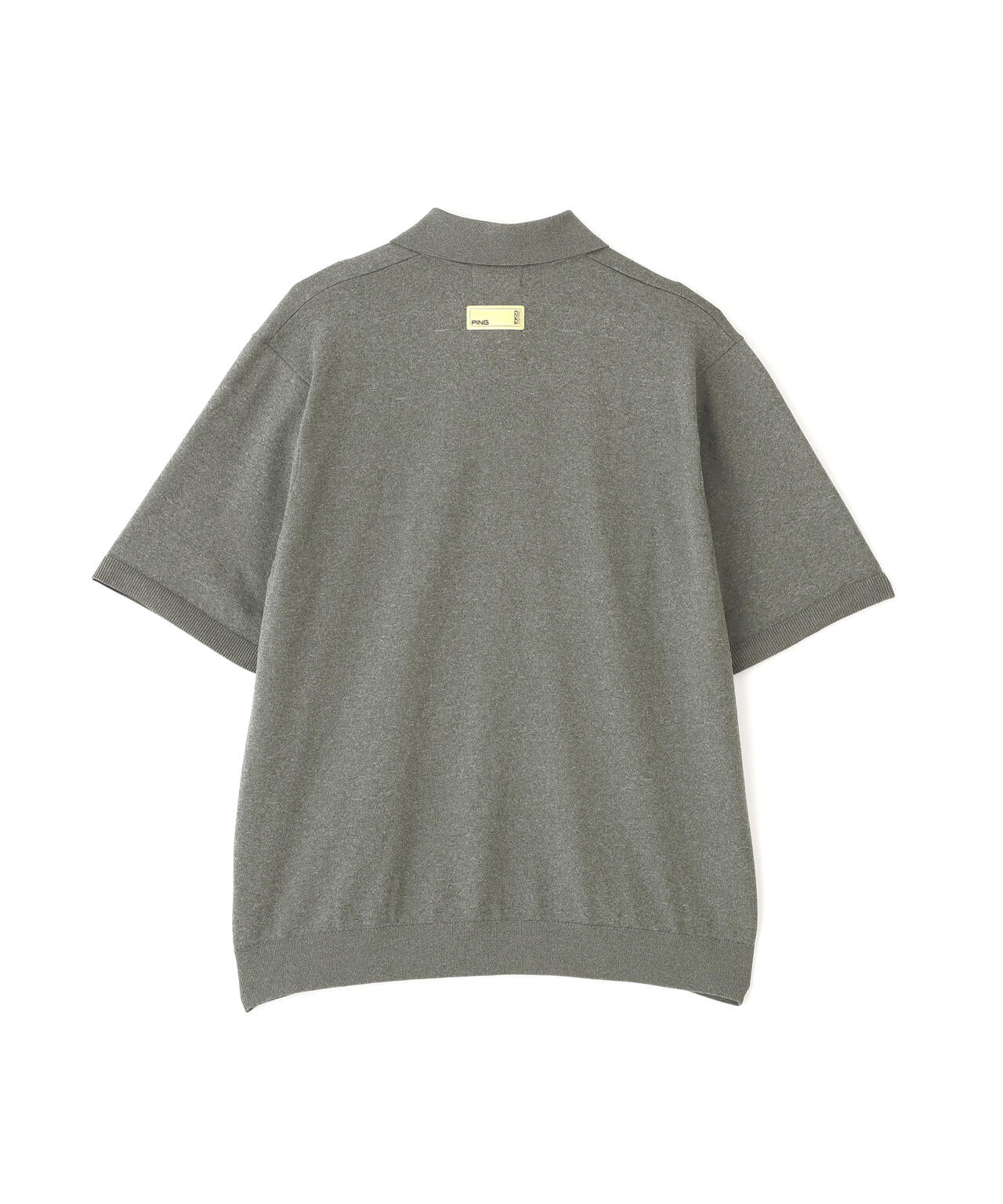 【PING APPAREL】半袖ニットポロシャツ <GOLD> (MENS)