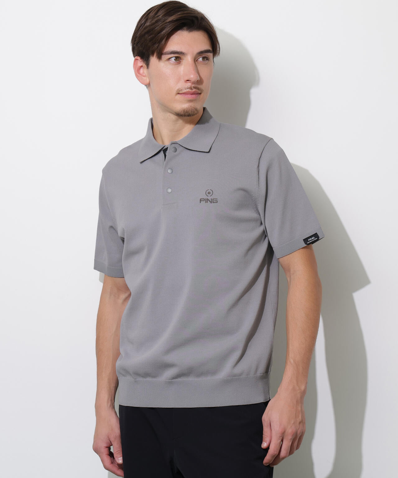 【PING APPAREL】半袖ニットポロシャツ <PERFORMANCE> (MENS)