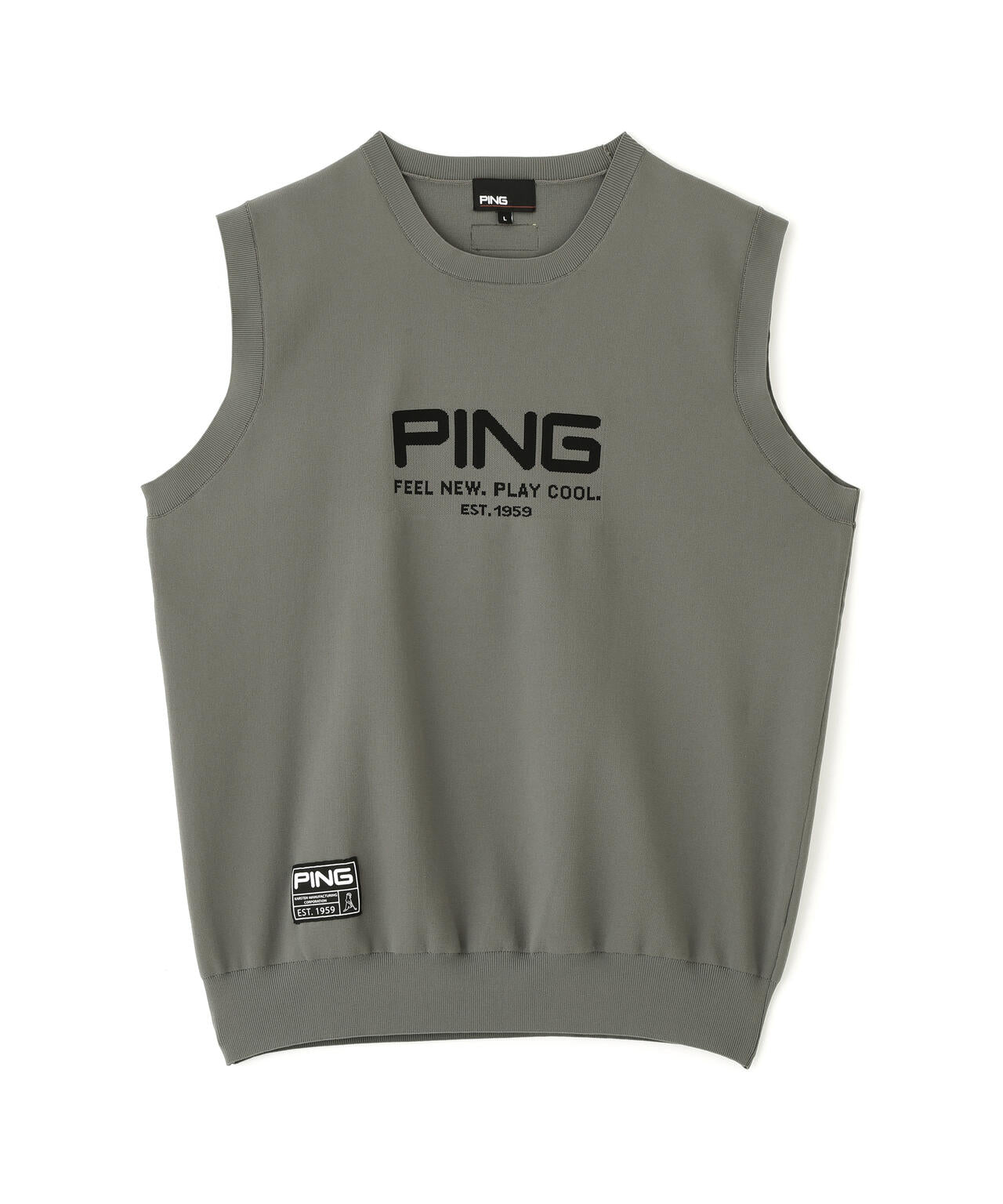 【PING APPAREL】ニットベスト <GOLD> (MENS)