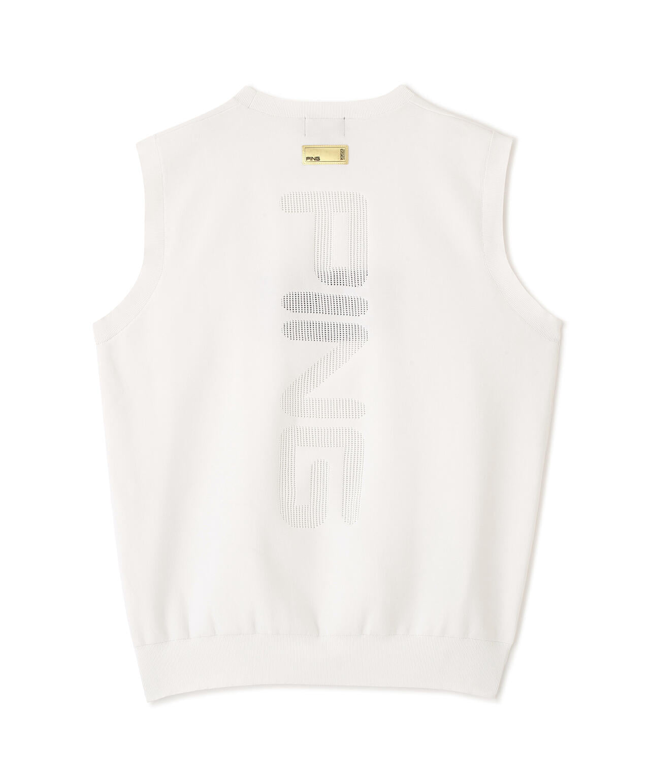 【PING APPAREL】ニットベスト <GOLD> (MENS)