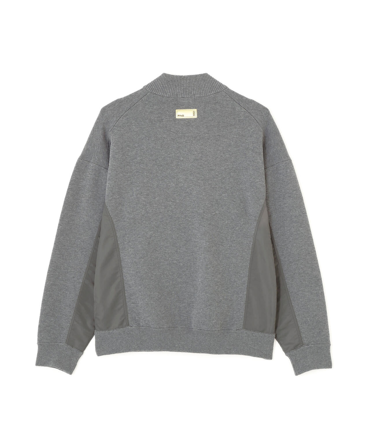 【PING APPAREL】長袖ハーフジップニット <GOLD> (MENS)