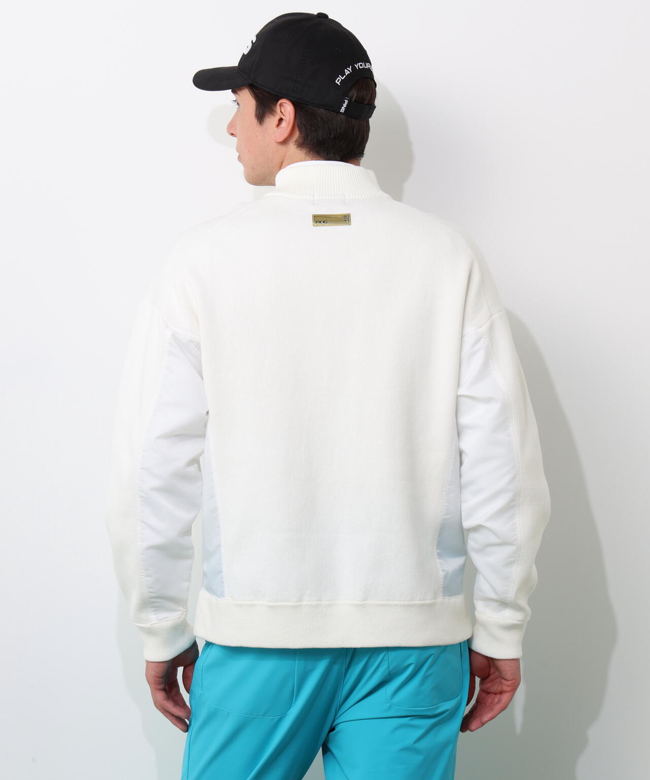 【PING APPAREL】長袖ハーフジップニット <GOLD> (MENS)