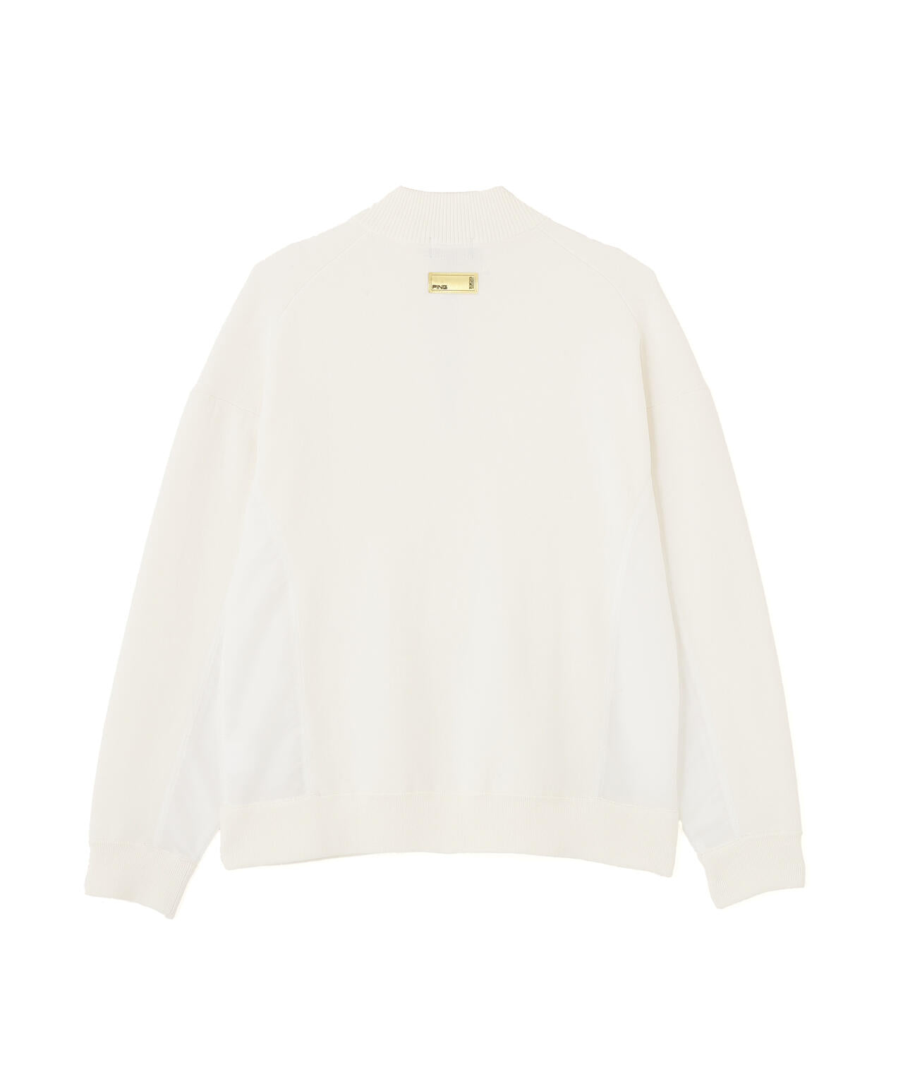 【PING APPAREL】長袖ハーフジップニット <GOLD> (MENS)