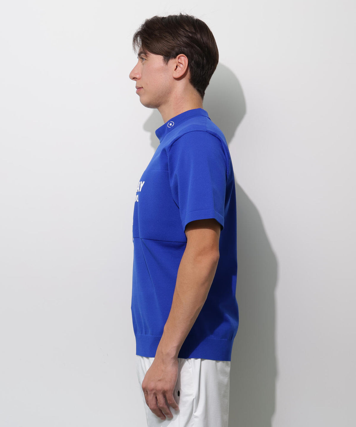 【PING APPAREL】Mr.PING 半袖ハイネックニットプルオーバー <GOLD> (MENS)
