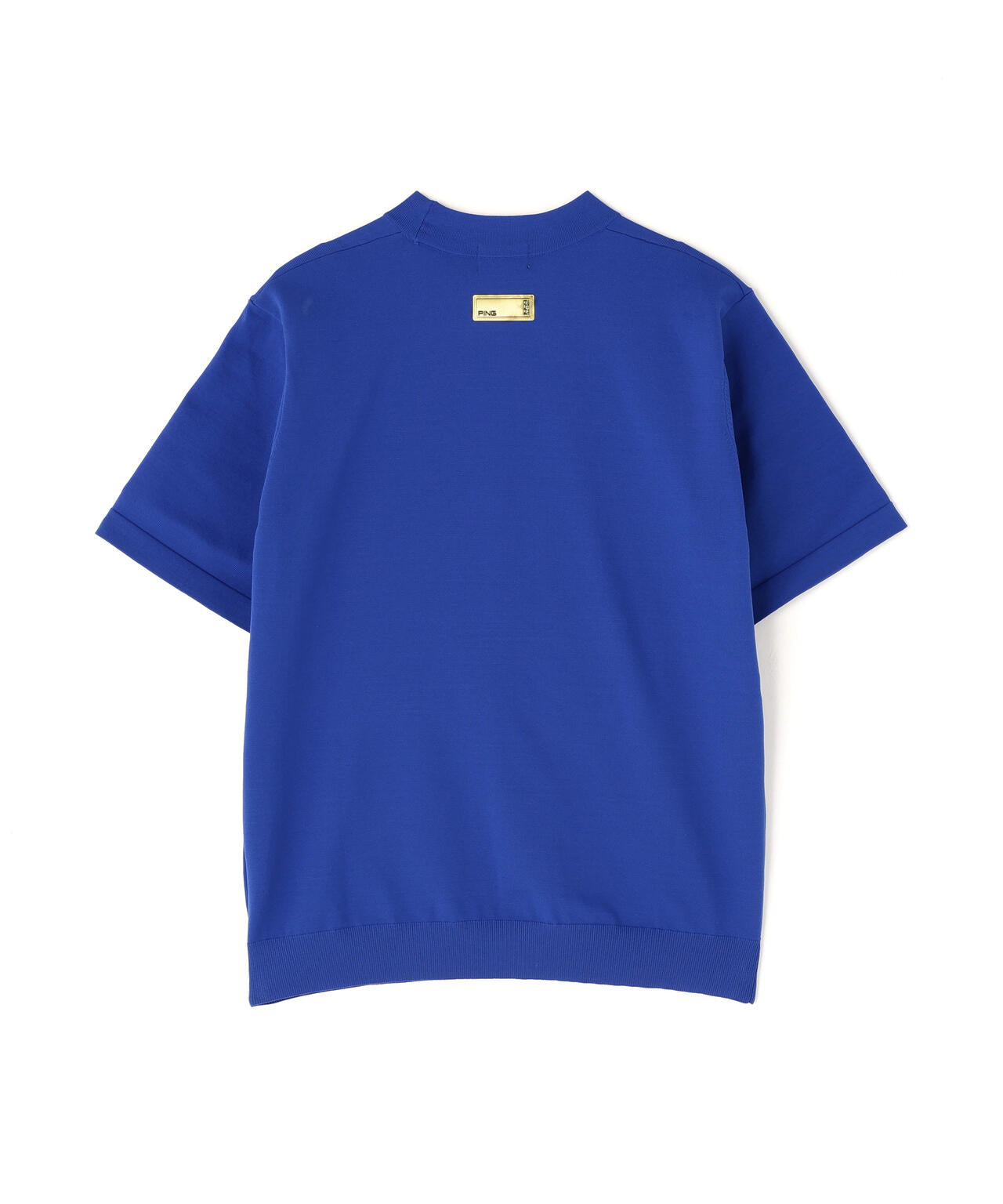 【PING APPAREL】Mr.PING 半袖ハイネックニットプルオーバー <GOLD> (MENS)
