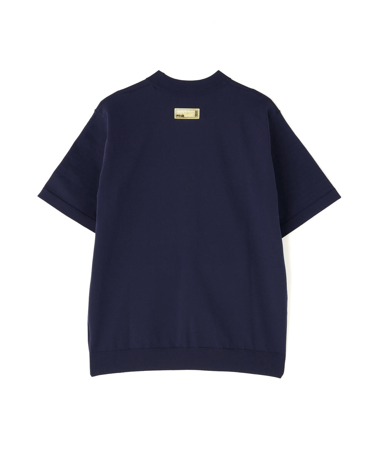 【PING APPAREL】Mr.PING 半袖ハイネックニットプルオーバー <GOLD> (MENS)