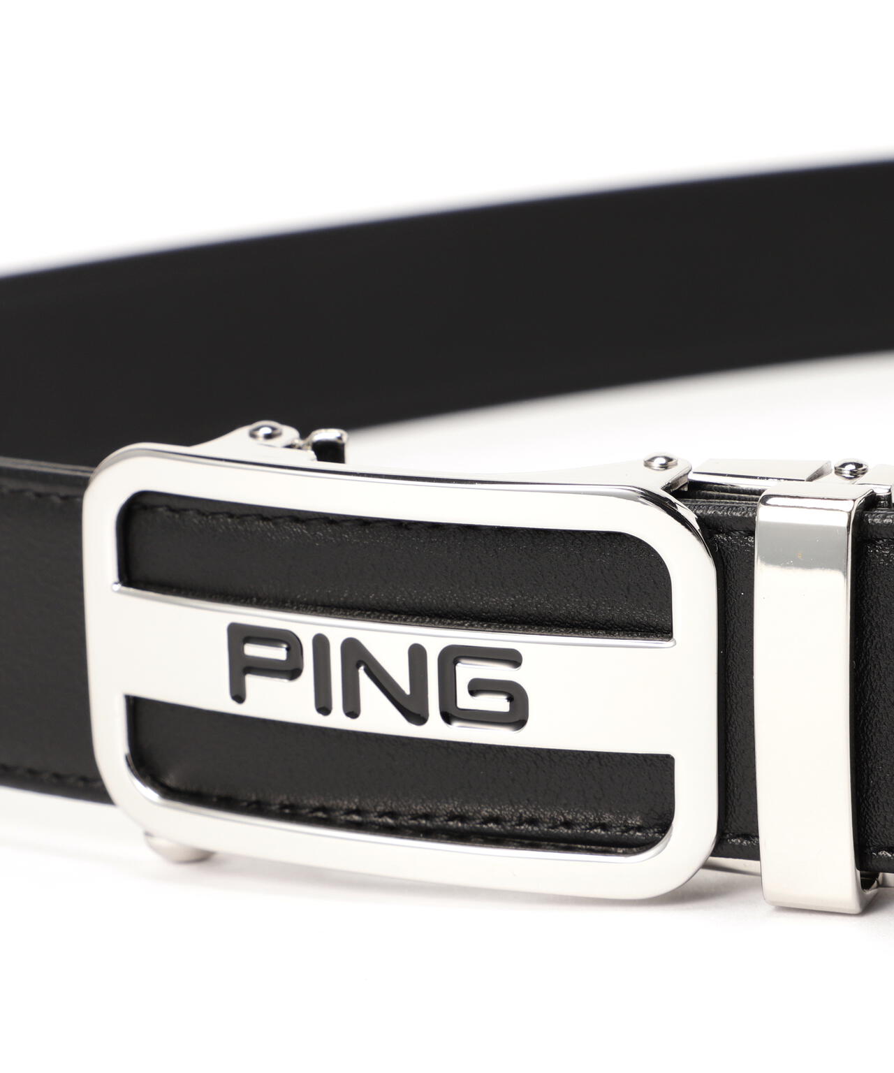 【PING APPAREL】PINGロゴスライドバックルエンボスベルト <PERFORMANCE> (MENS)