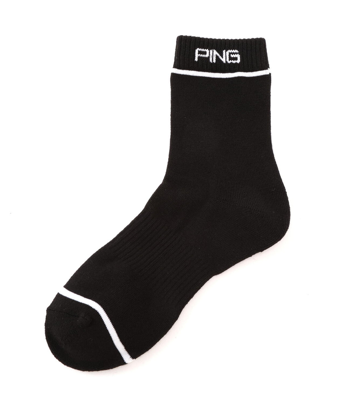 【PING APPAREL】PINGロゴショートソックス <PERFORMANCE> (MENS)