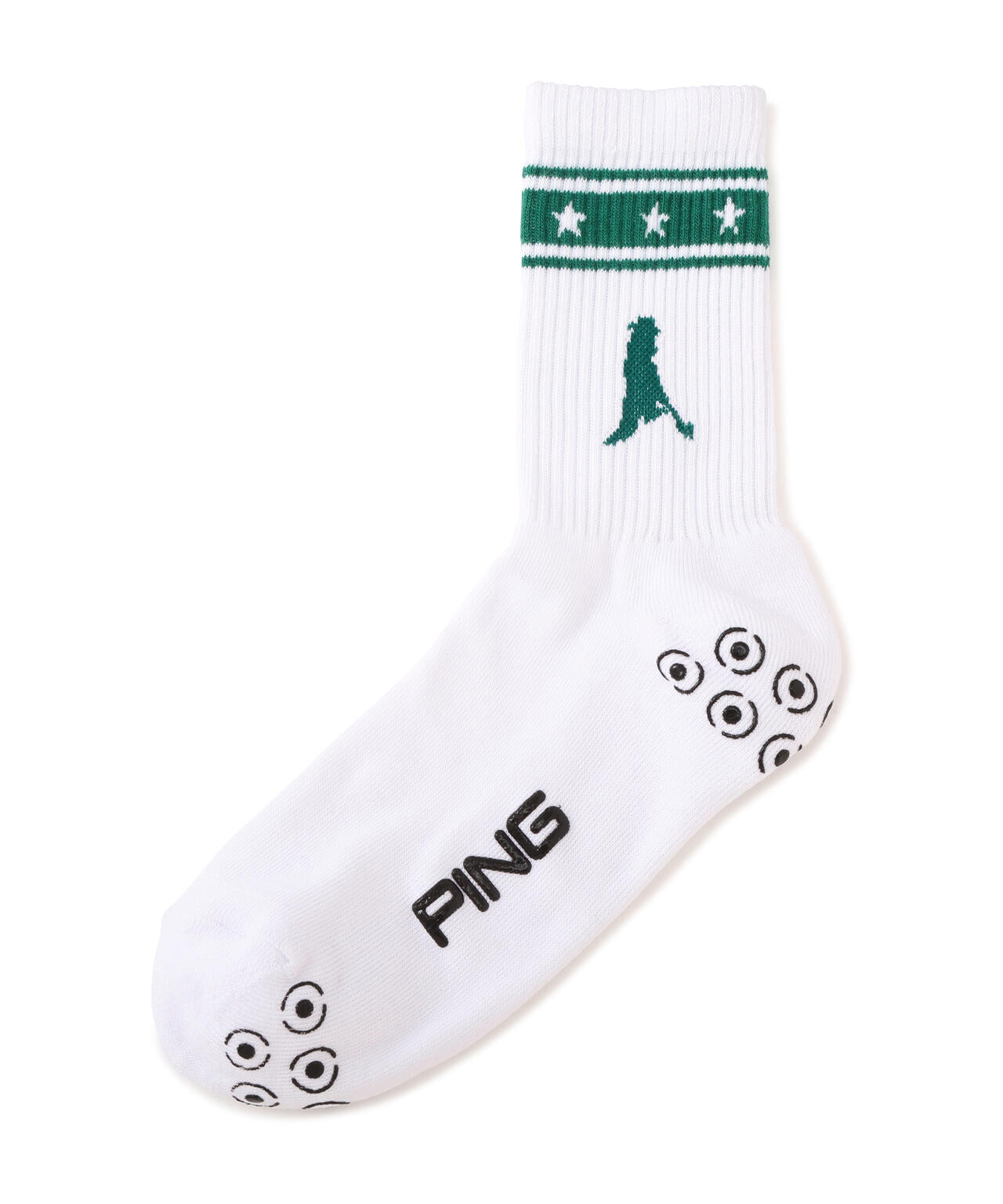 【PING APPAREL】Mr.PINGラインデザインミドルソックス <NATIVE> (MENS)