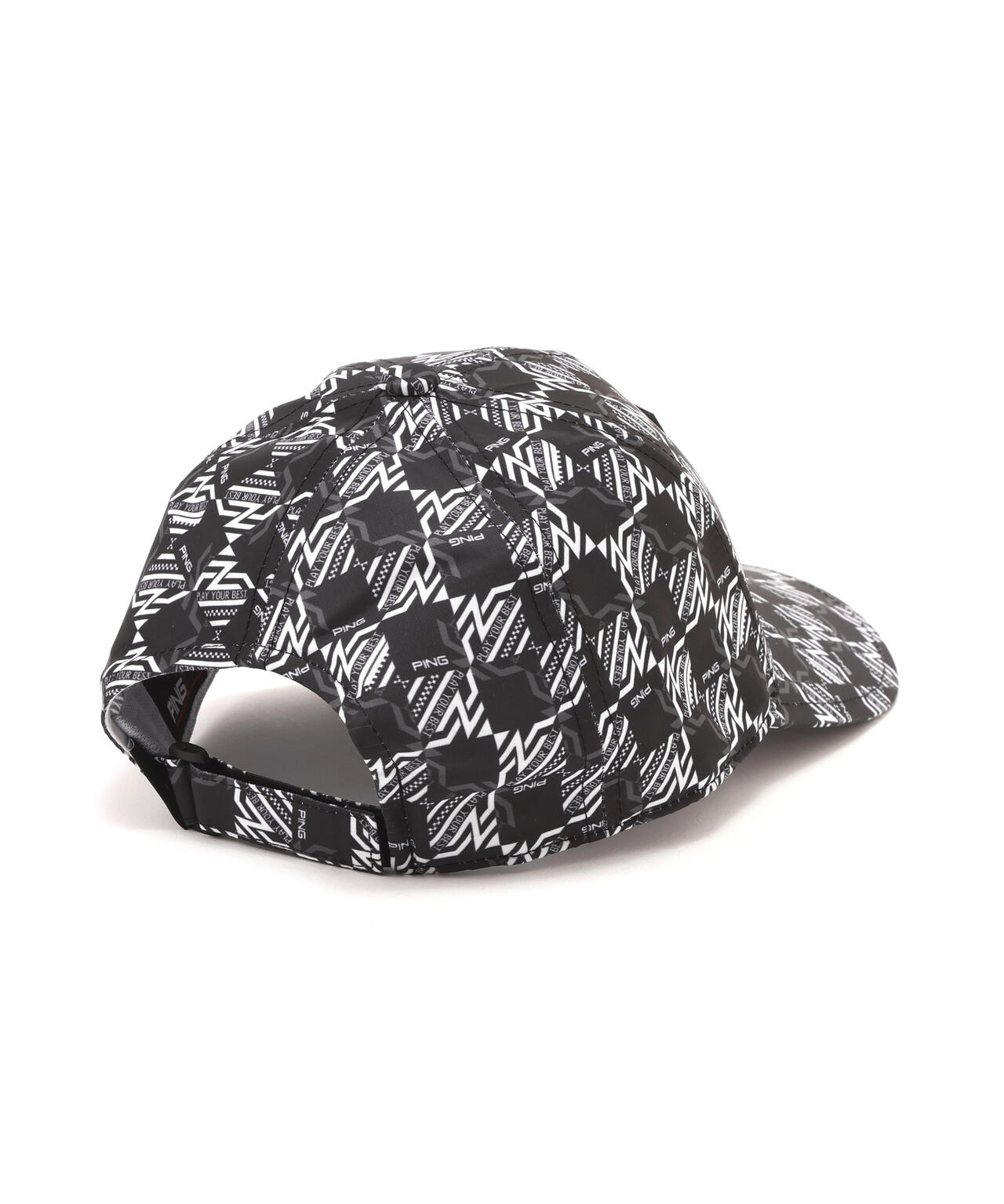 【PING APPAREL】AZモノグラム総柄プリントキャップ <PERFORMANCE> (UNISEX)