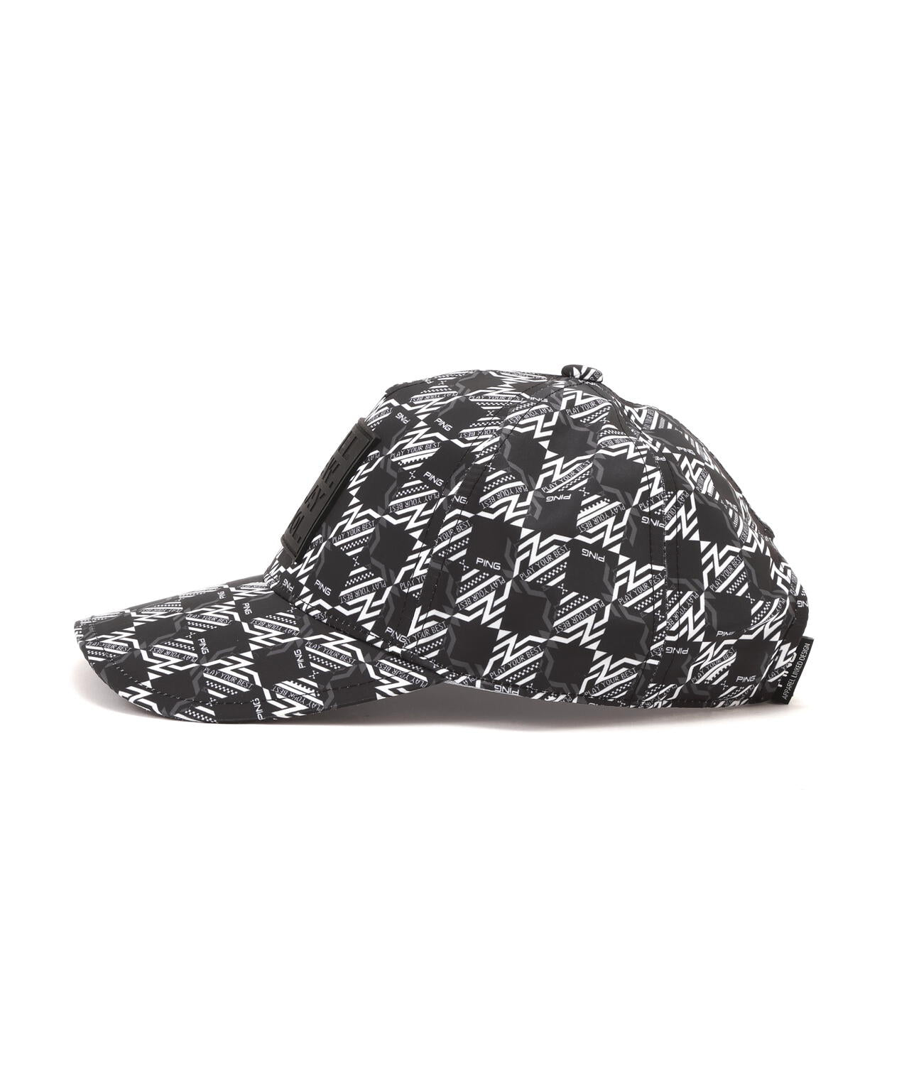 【PING APPAREL】AZモノグラム総柄プリントキャップ <PERFORMANCE> (UNISEX)