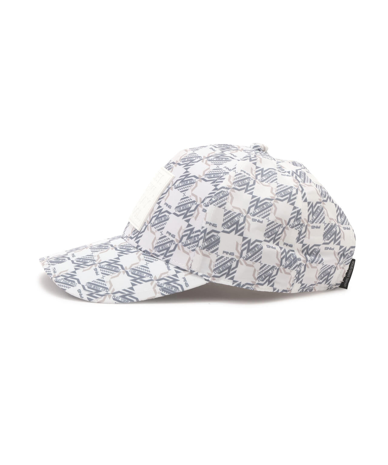 【PING APPAREL】AZモノグラム総柄プリントキャップ <PERFORMANCE> (UNISEX)