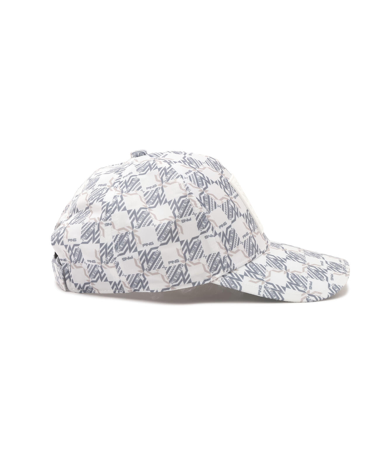 【PING APPAREL】AZモノグラム総柄プリントキャップ <PERFORMANCE> (UNISEX)