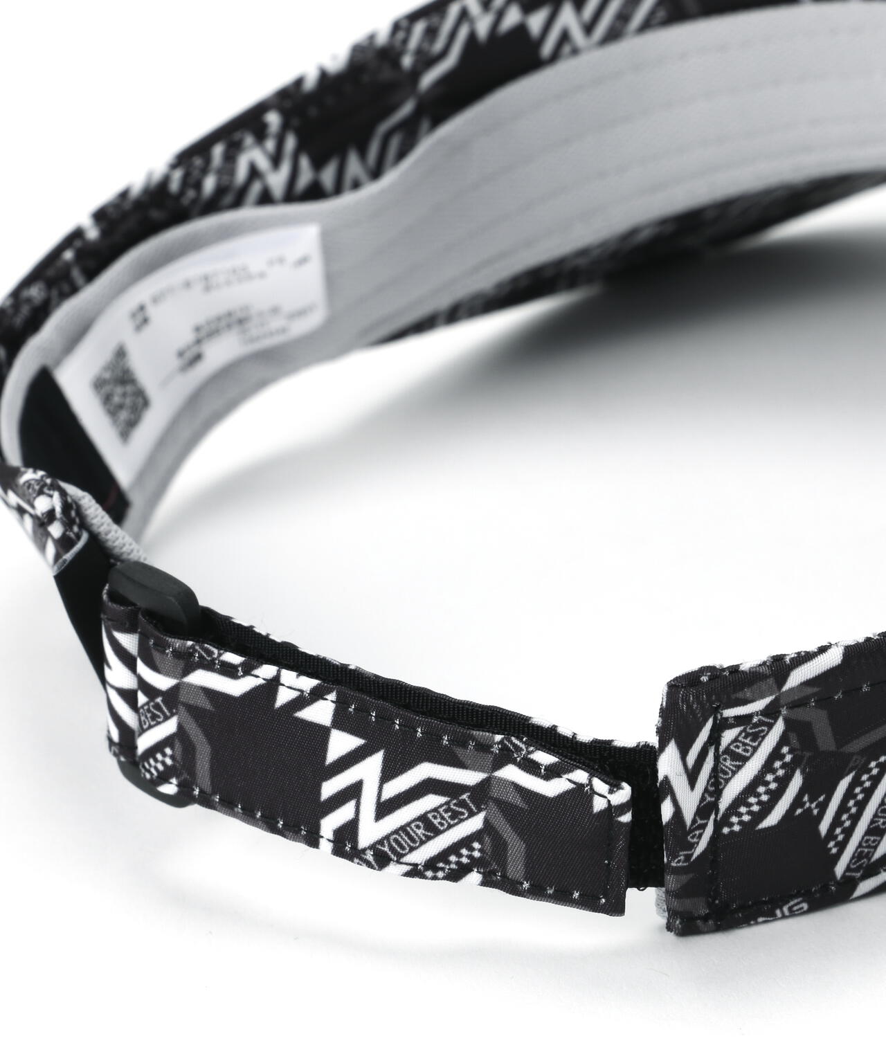 【PING APPAREL】AZモノグラム総柄プリントバイザー <PERFORMANCE> (MENS)