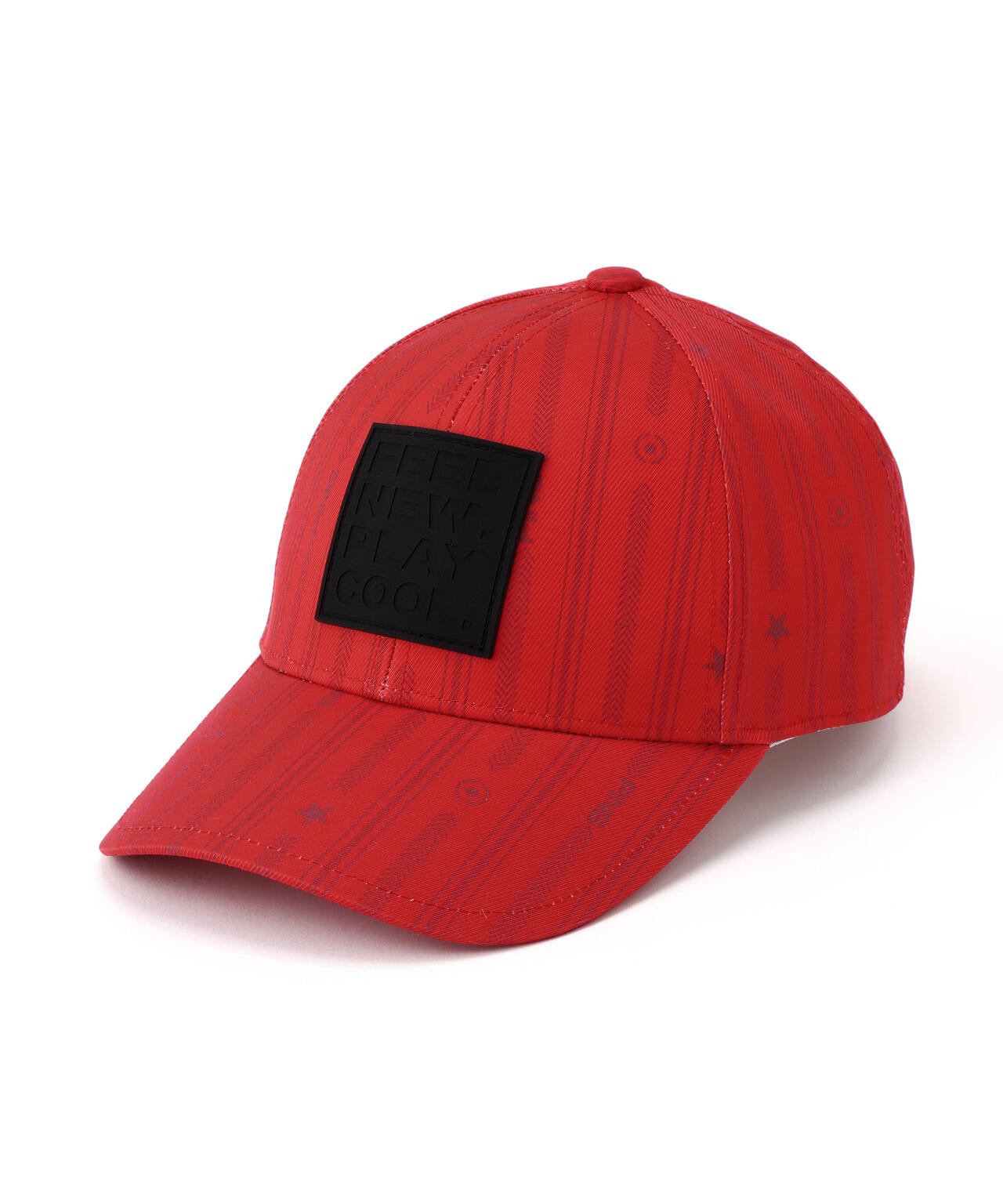 【PING APPAREL】ストライプ総柄プリントキャップ <NATIVE>(UNISEX)