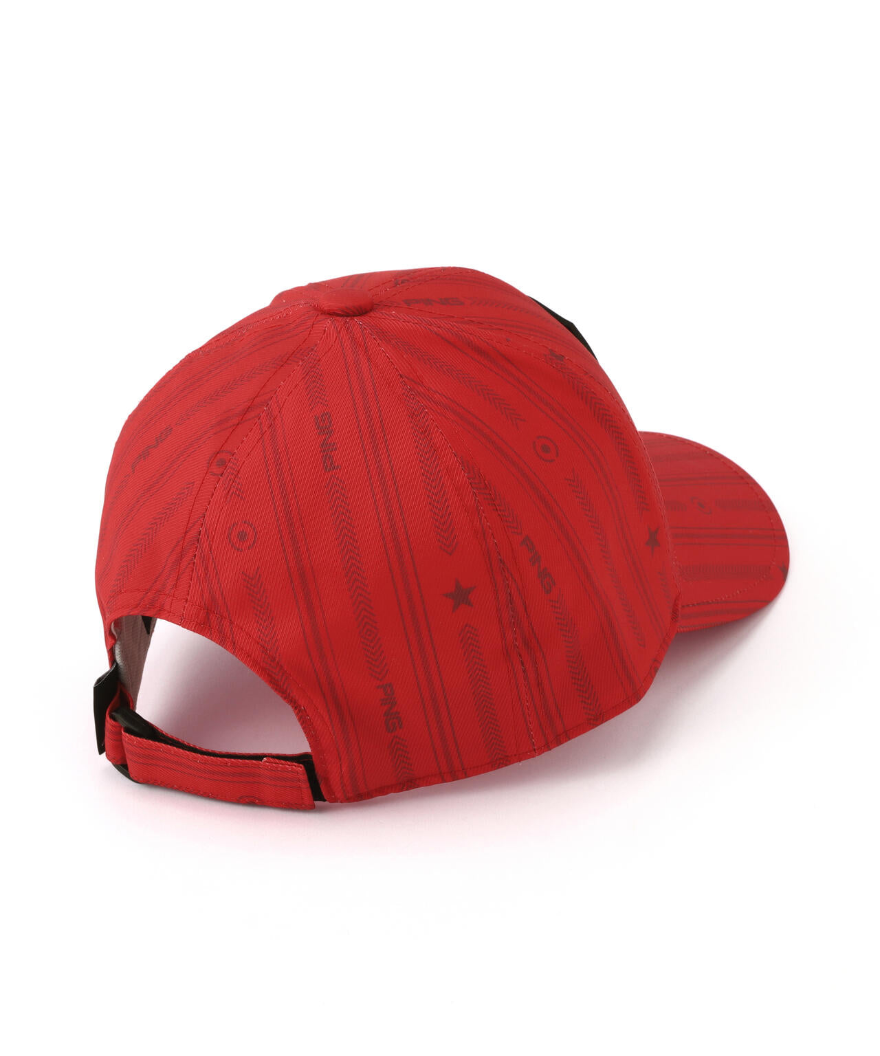 【PING APPAREL】ストライプ総柄プリントキャップ <NATIVE>(UNISEX)