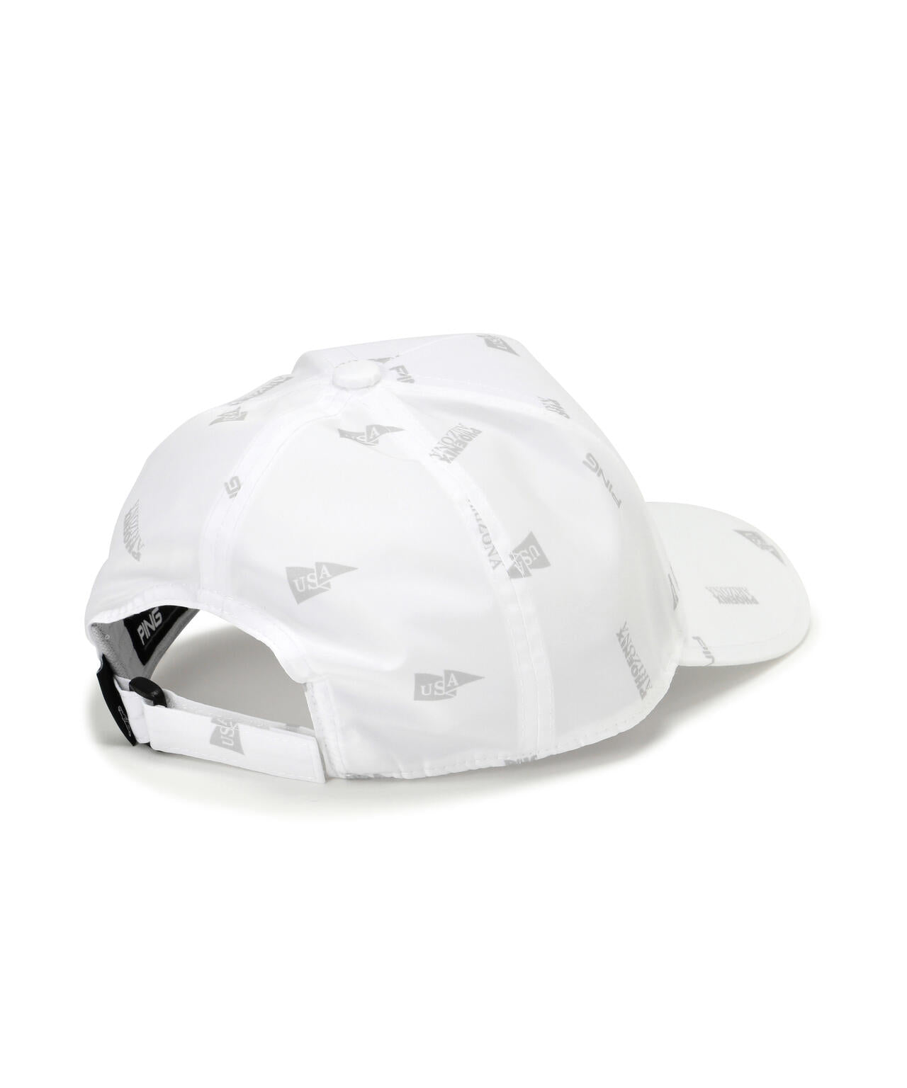 【PING APPAREL】USA FLAG総柄プリントキャップ <NATIVE>(UNISEX)