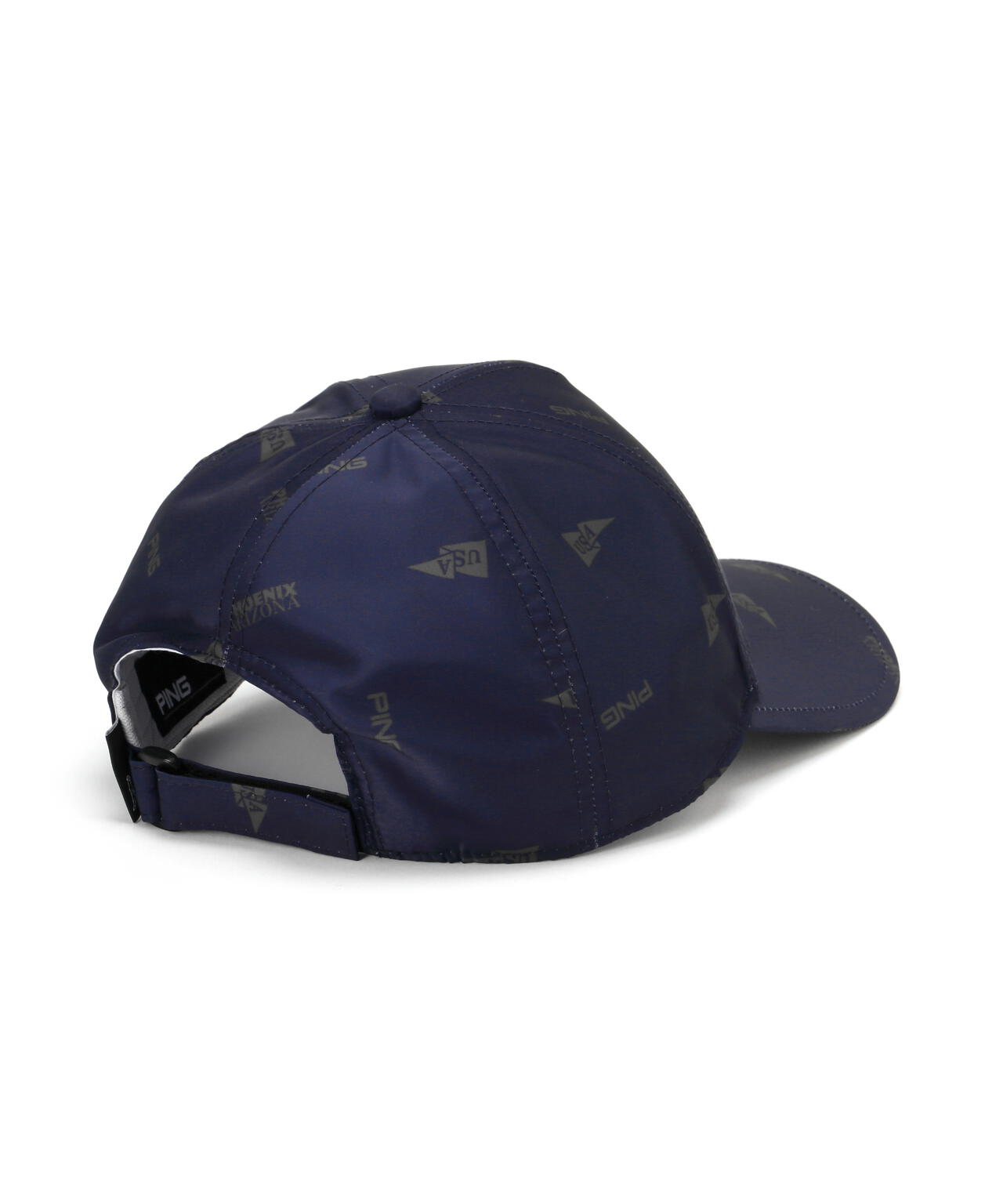 【PING APPAREL】USA FLAG総柄プリントキャップ <NATIVE>(UNISEX)