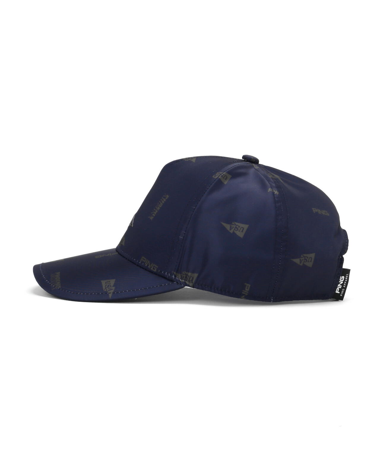 【PING APPAREL】USA FLAG総柄プリントキャップ <NATIVE>(UNISEX)