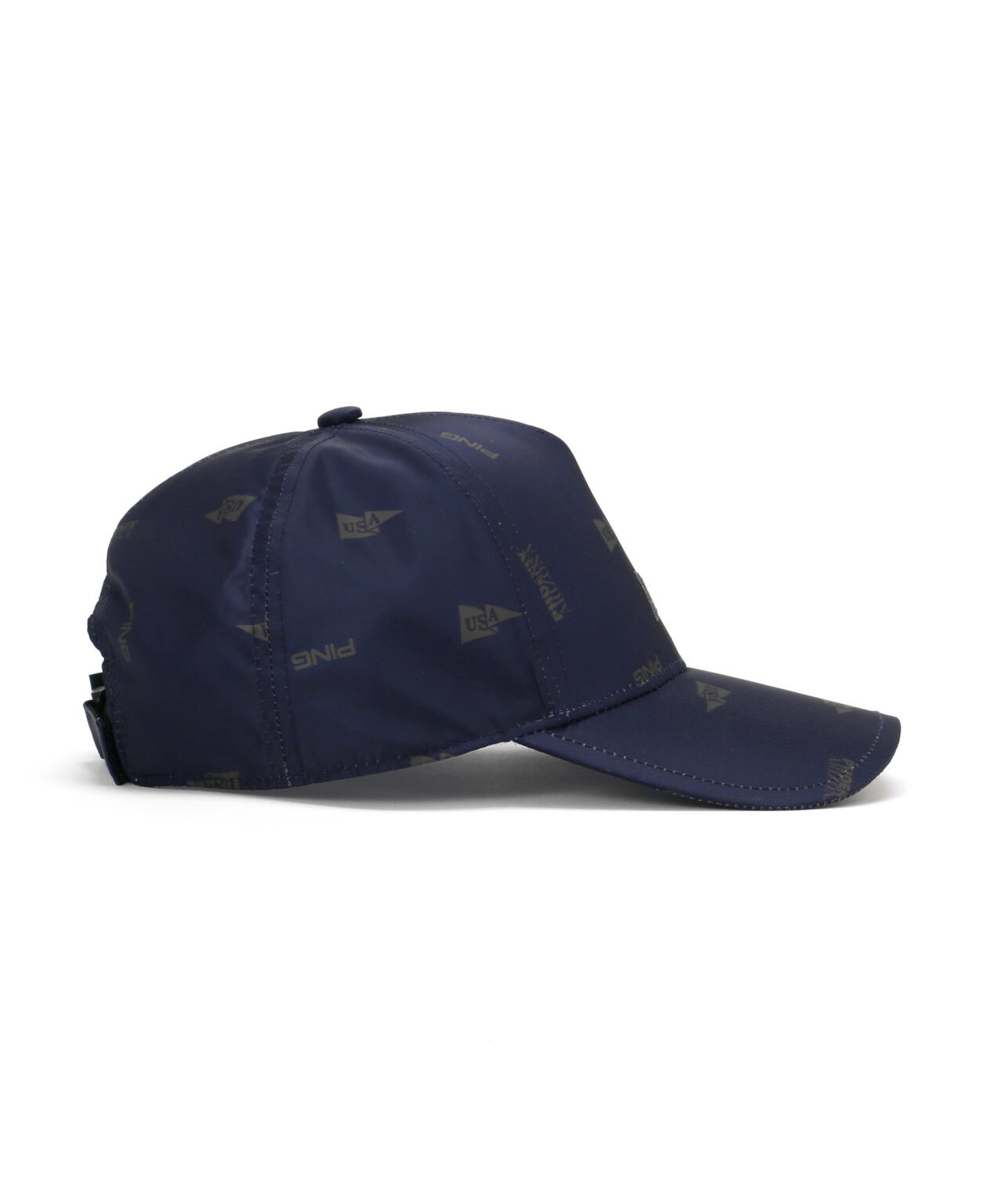 【PING APPAREL】USA FLAG総柄プリントキャップ <NATIVE>(UNISEX)