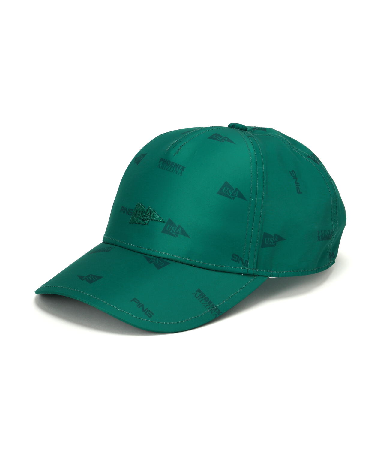 【PING APPAREL】USA FLAG総柄プリントキャップ <NATIVE>(UNISEX)