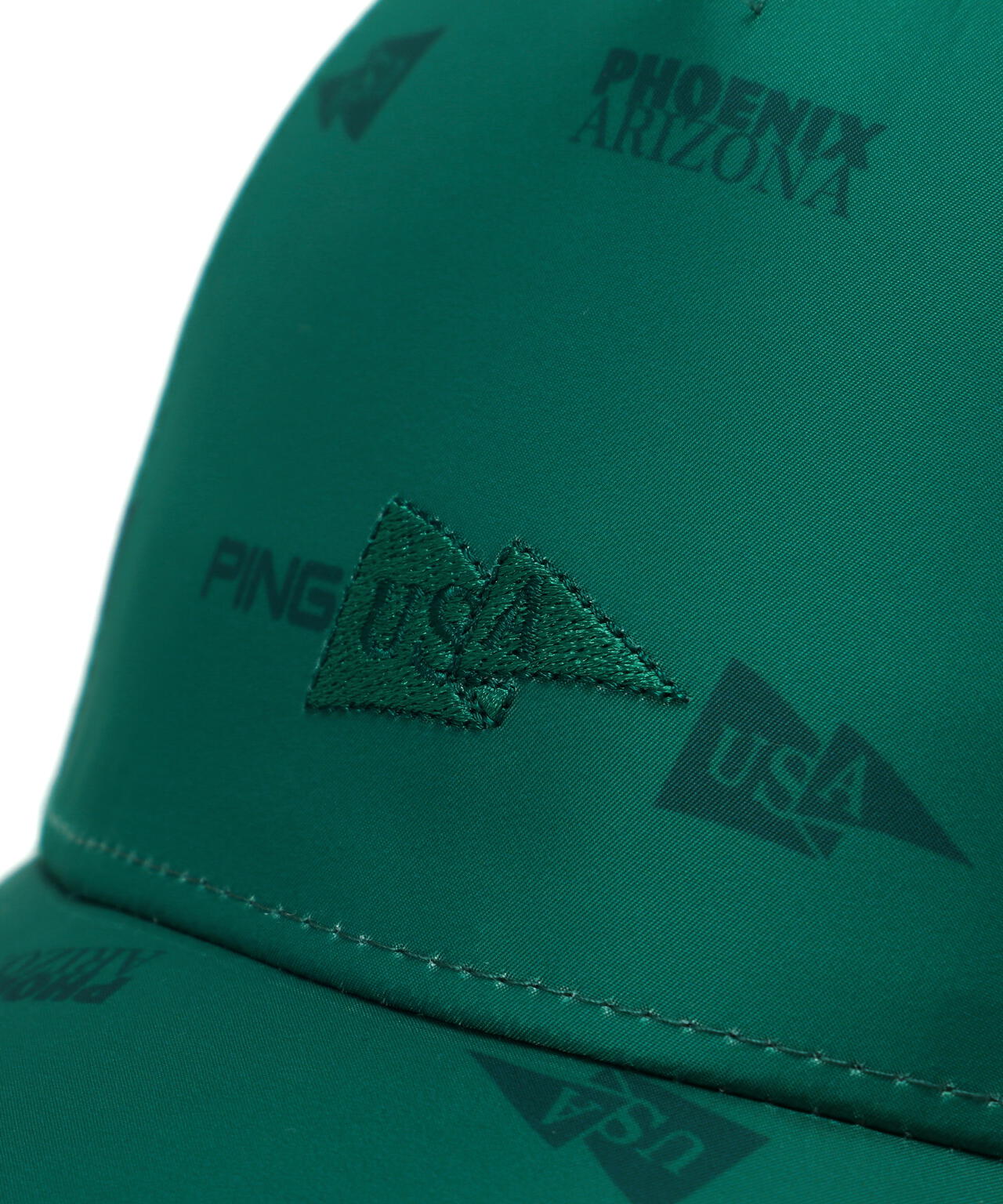【PING APPAREL】USA FLAG総柄プリントキャップ <NATIVE>(UNISEX)